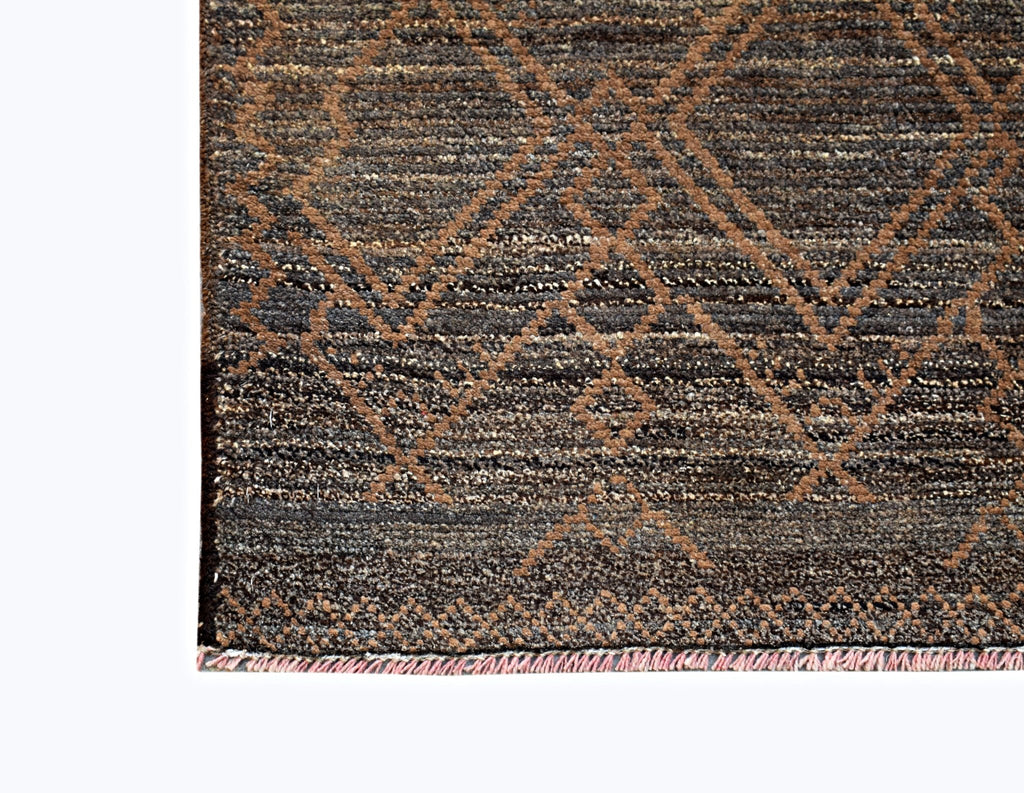 Handmade Tribal Afghan Berber Rug | 130 x 98 cm | 4'3" x 3'3" - Najaf Rugs & Textile