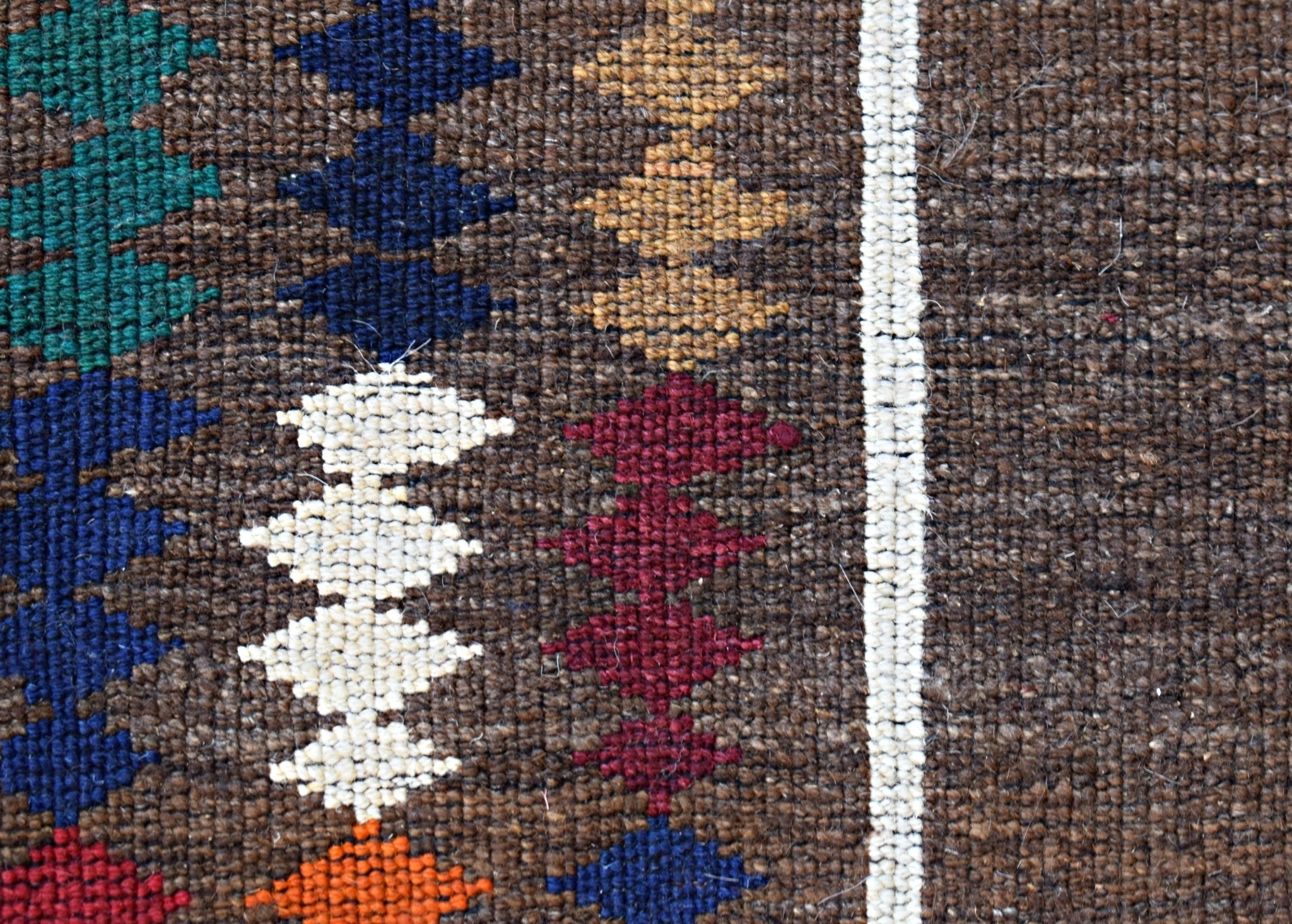 Handmade Tribal Afghan Berber Rug | 158 x 107 cm | 5'2" x 3'6" - Najaf Rugs & Textile