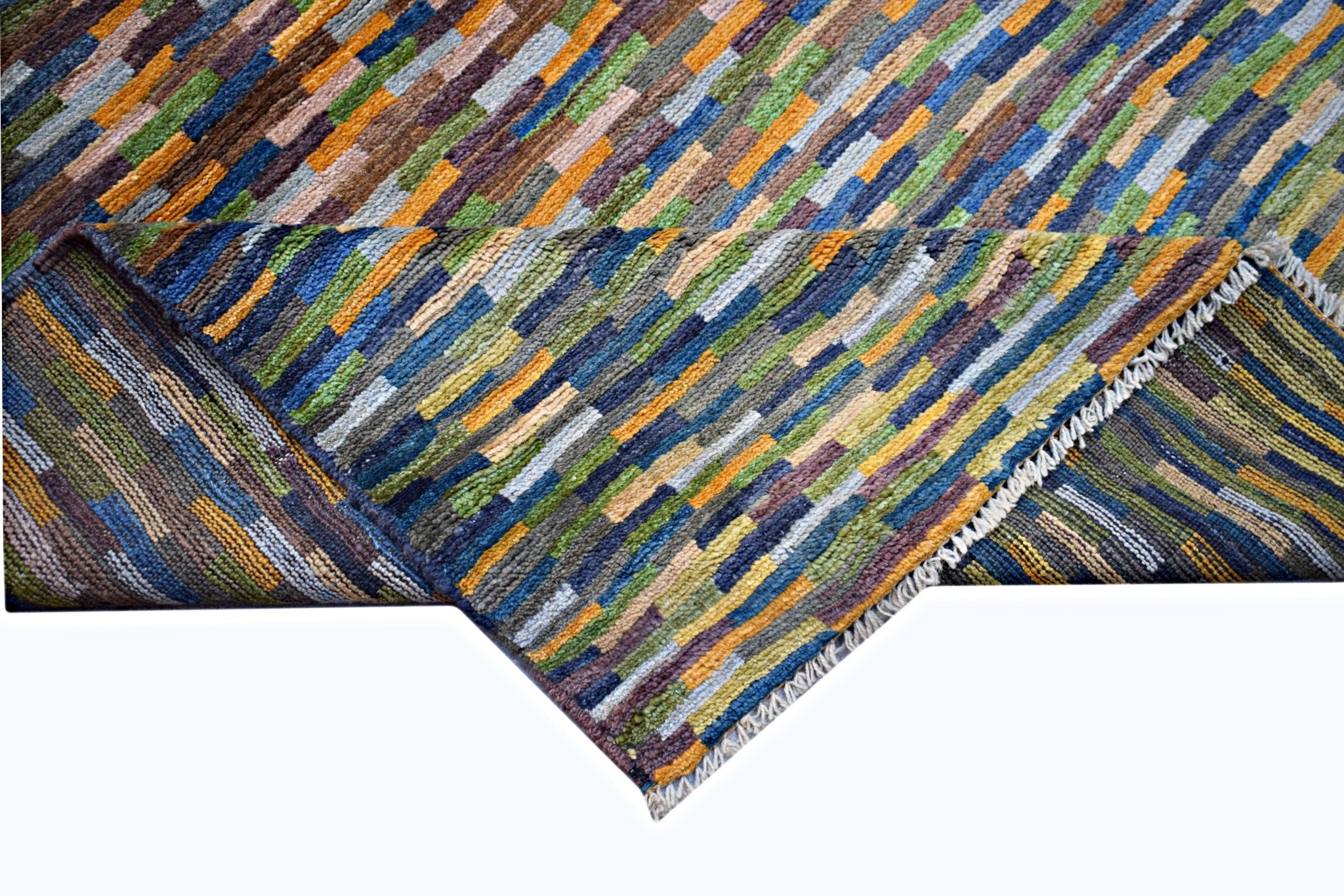 Handmade Tribal Afghan Berber Rug | 186 x 120 cm | 6'2" x 3'11" - Najaf Rugs & Textile