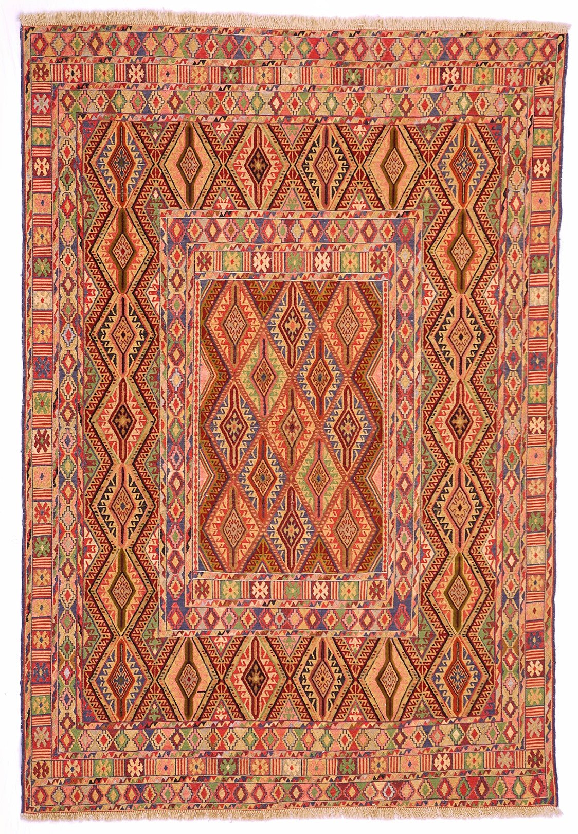 Handmade Tribal Afghan Daizangi Rug | 183 x 118 cm | 6' x 3'8" - Najaf Rugs & Textile