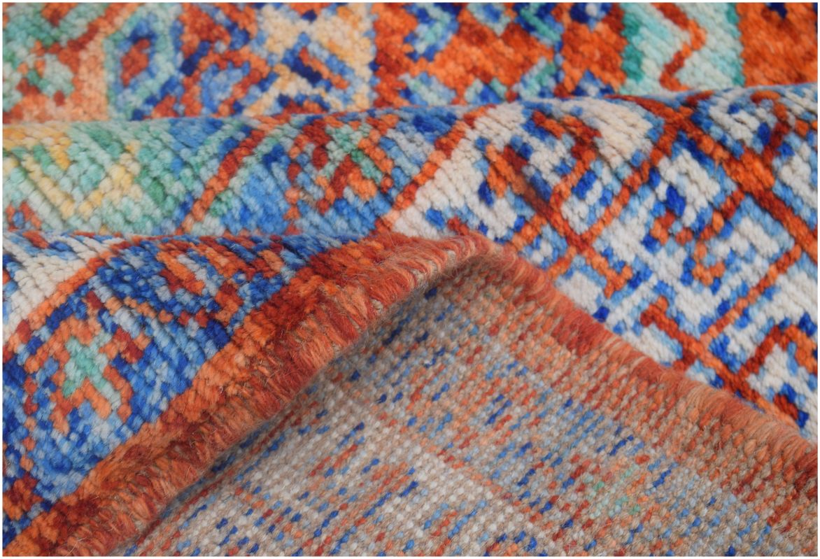 Handmade Tribal Afghan Mamluk Rug | 238 x 170 cm | 7'8" x 5'5" - Najaf Rugs & Textile