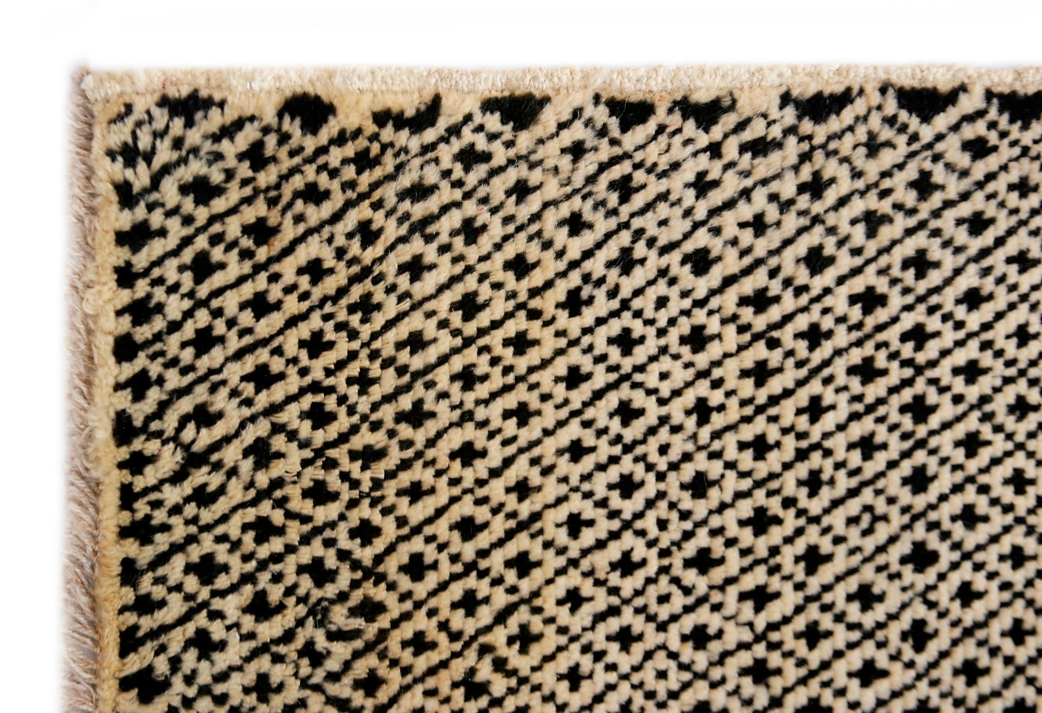 Handmade Tribal Afghan Rug | 119 x 87 cm | 3'11" x 2'10" - Najaf Rugs & Textile