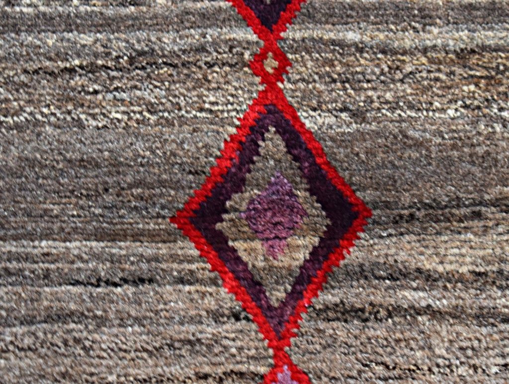 Handmade Tribal Afghan Rug | 130 x 116 cm | 4' x 3'10" - Najaf Rugs & Textile