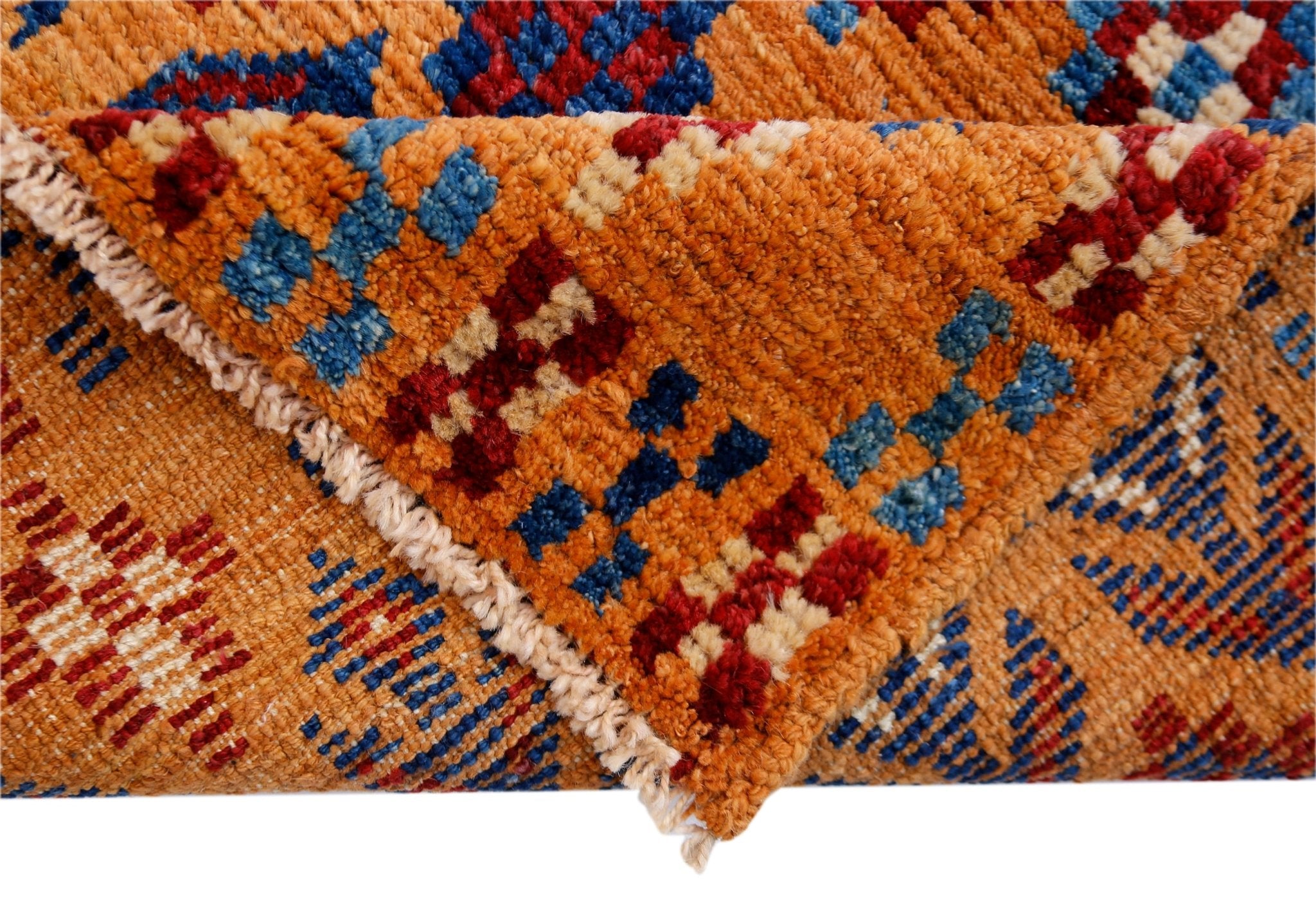 Handmade Tribal Afghan Rug | 132 x 94 cm | 4'4" x 3'1" - Najaf Rugs & Textile