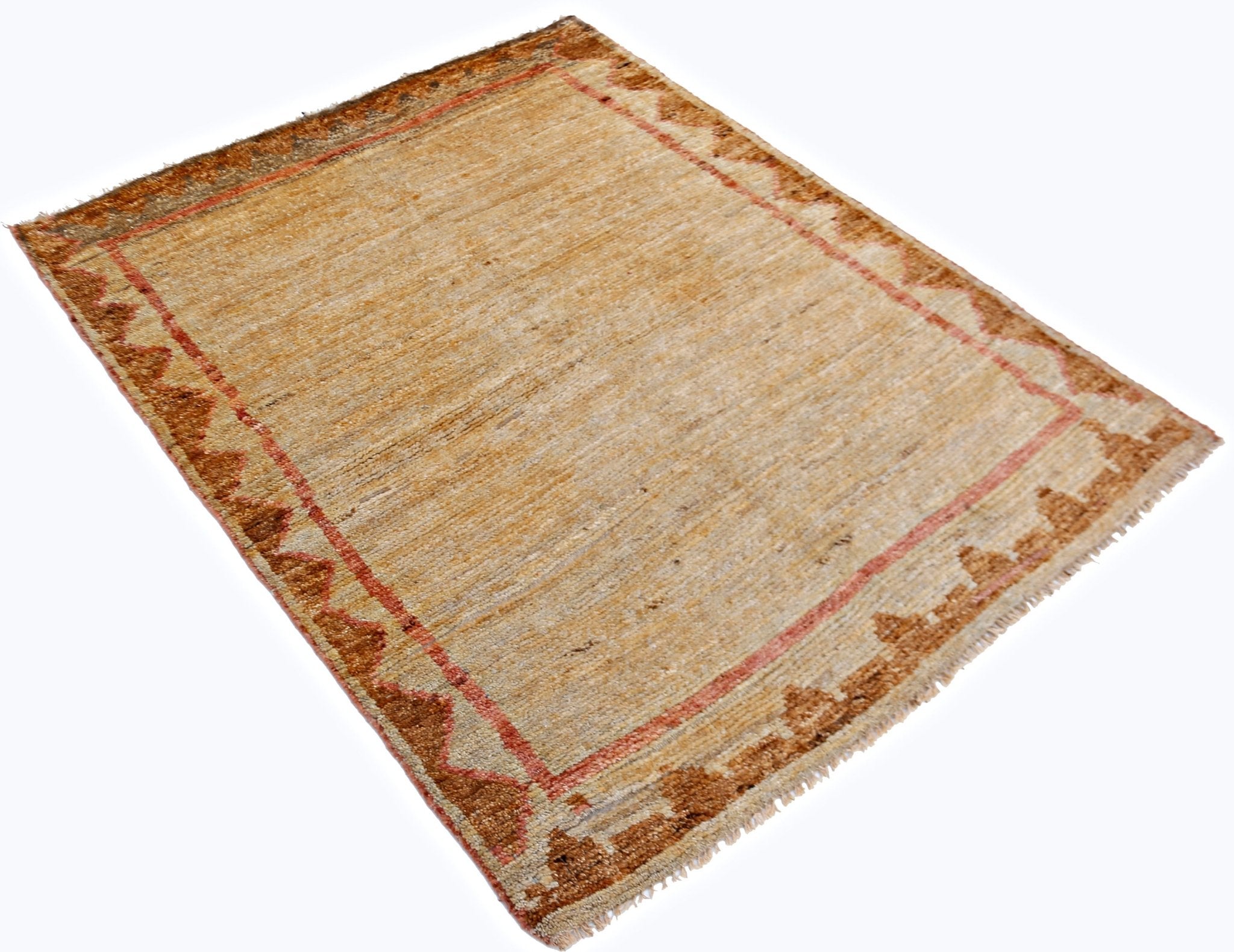 Handmade Tribal Afghan Rug | 138 x 103 cm | 4'7" x 3'5" - Najaf Rugs & Textile