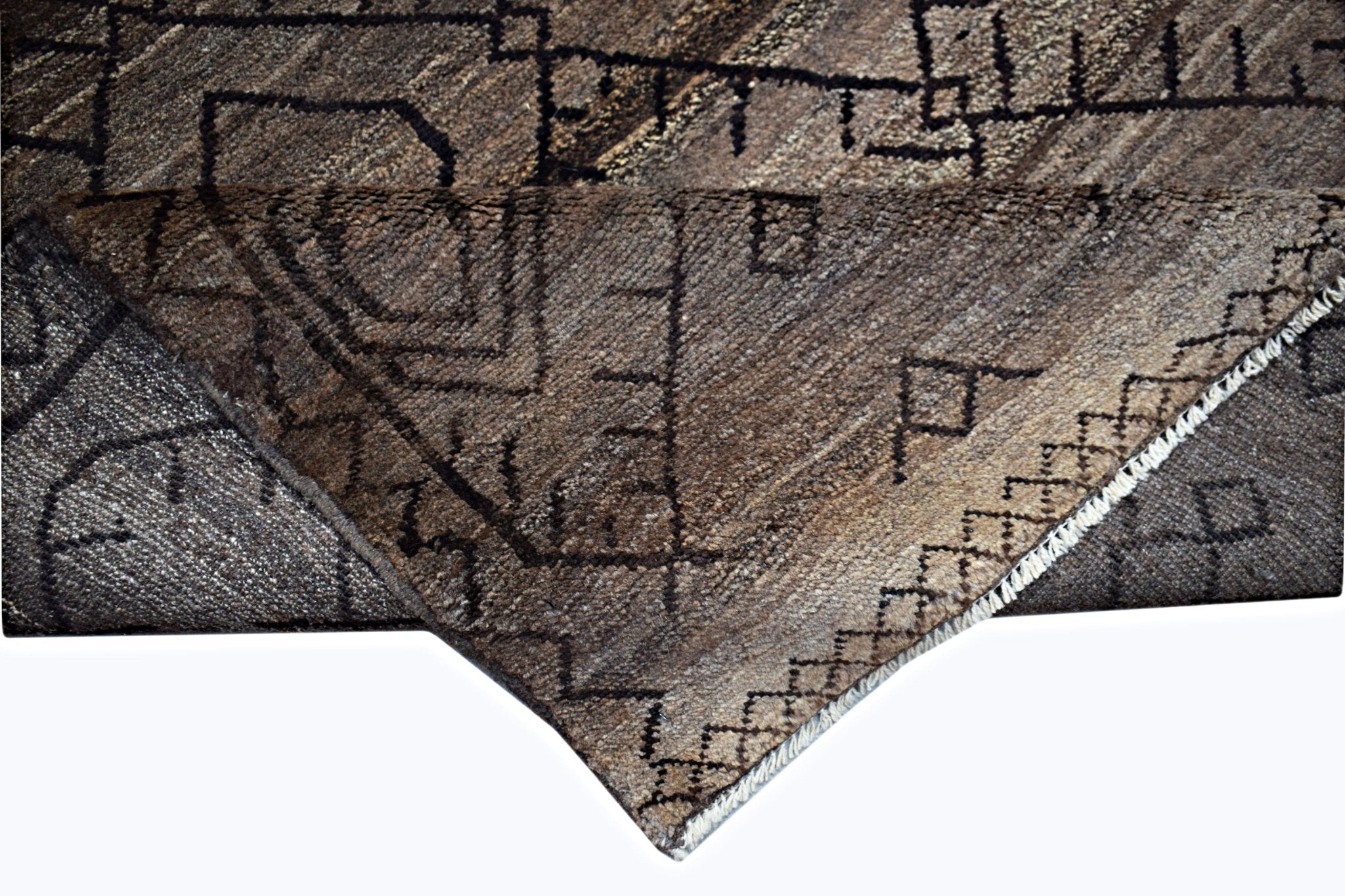 Handmade Tribal Afghan Rug | 156 x 125 cm | 5'2" x 4'2" - Najaf Rugs & Textile