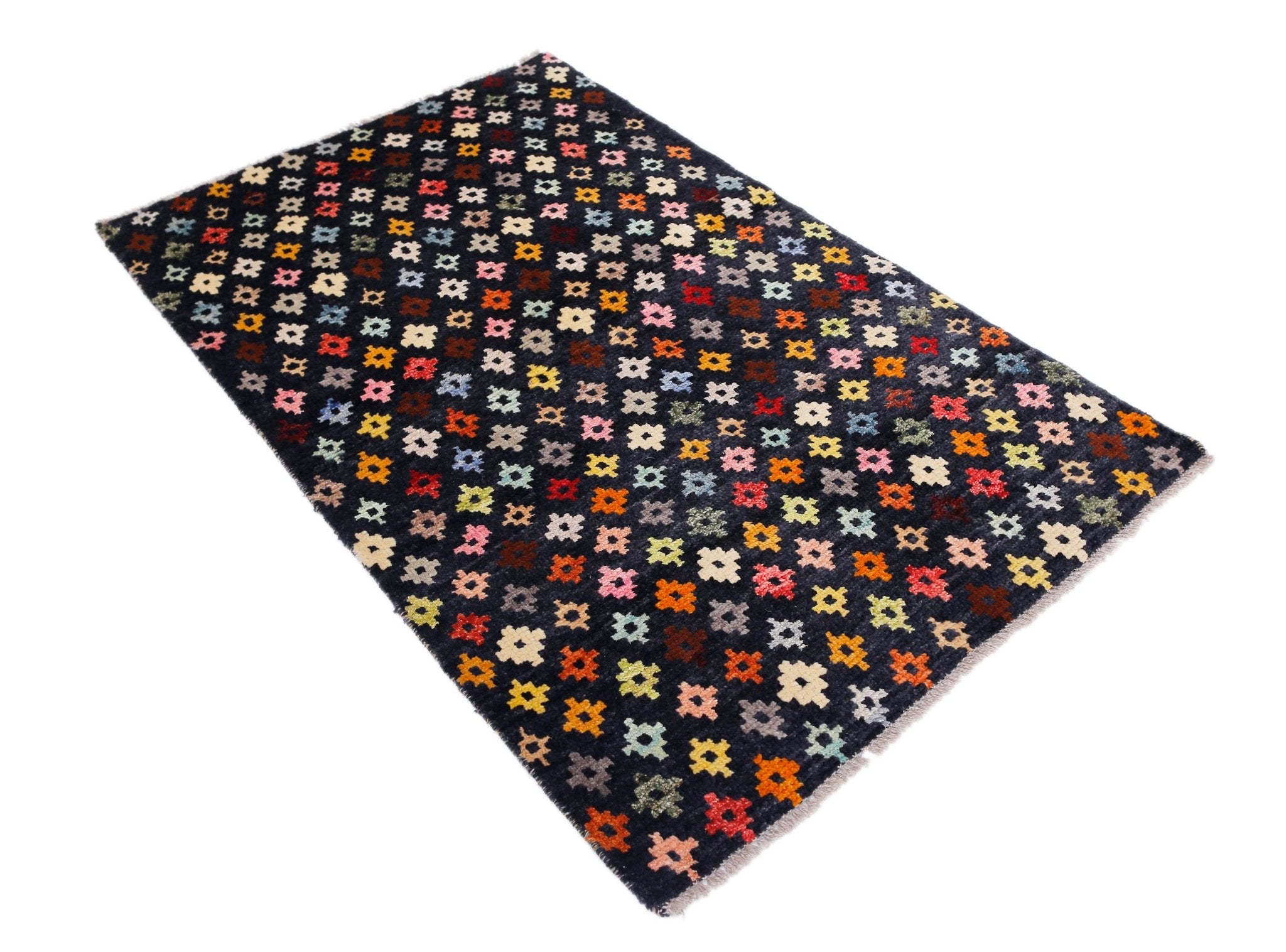 Handmade Tribal Afghan Rug | 156 x 94 cm | 5'2" x 3'1" - Najaf Rugs & Textile