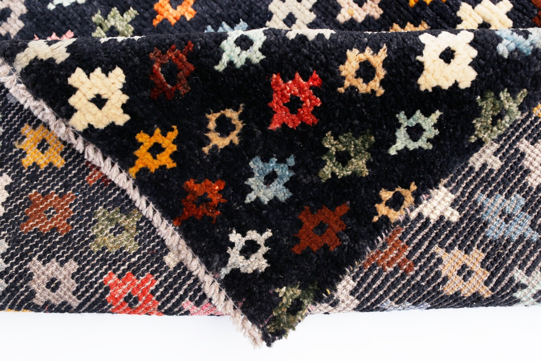 Handmade Tribal Afghan Rug | 156 x 94 cm | 5'2" x 3'1" - Najaf Rugs & Textile