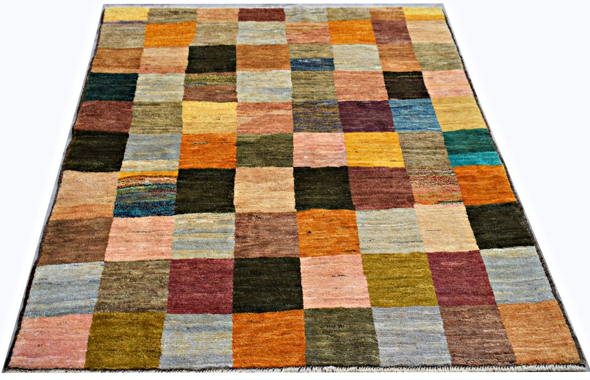 Handmade Tribal Afghan Rug | 162 x 151 cm | 5'4" x 5' - Najaf Rugs & Textile