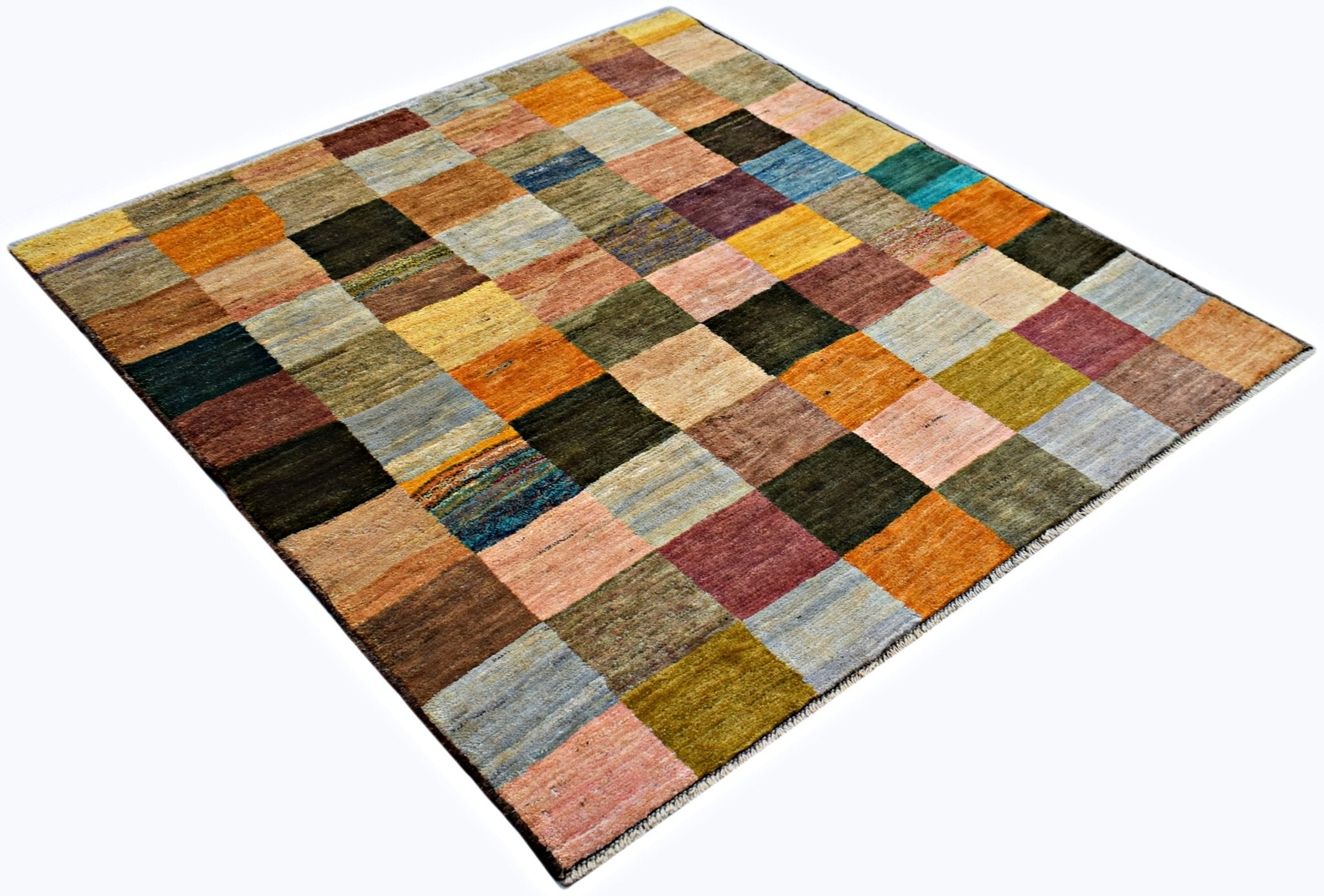 Handmade Tribal Afghan Rug | 162 x 151 cm | 5'4" x 5' - Najaf Rugs & Textile