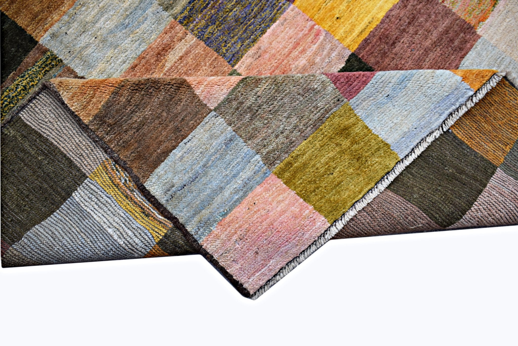 Handmade Tribal Afghan Rug | 162 x 151 cm | 5'4" x 5' - Najaf Rugs & Textile