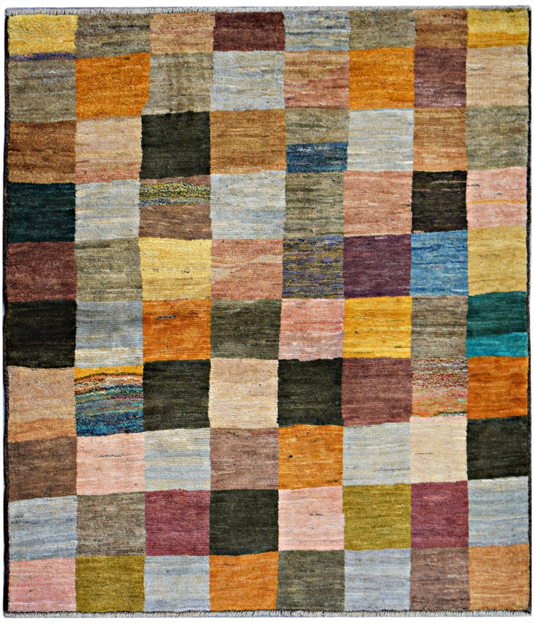 Handmade Tribal Afghan Rug | 162 x 151 cm | 5'4" x 5' - Najaf Rugs & Textile