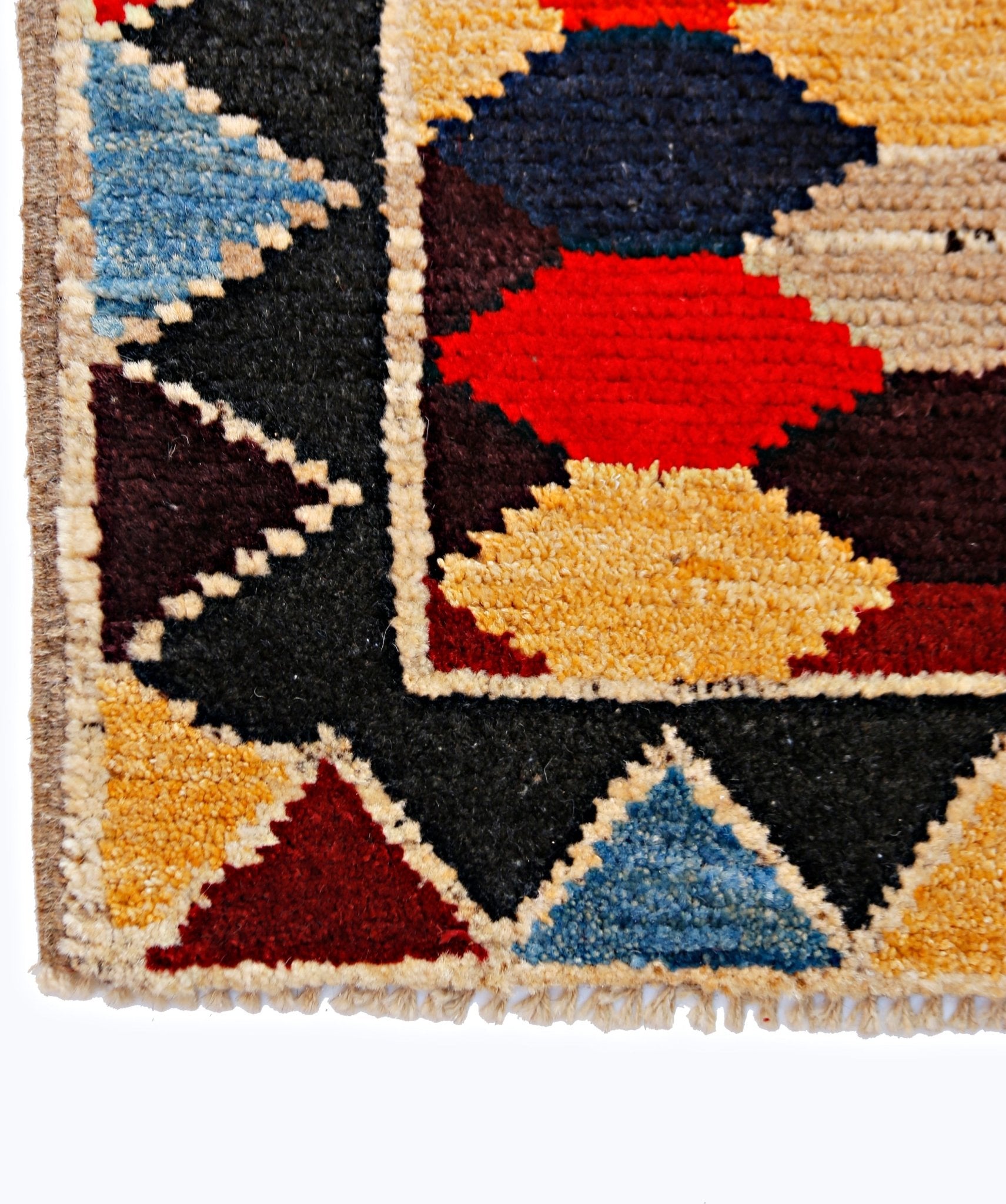 Handmade Tribal Afghan Rug | 165 x 119 cm | 5'5" x 3'11" - Najaf Rugs & Textile