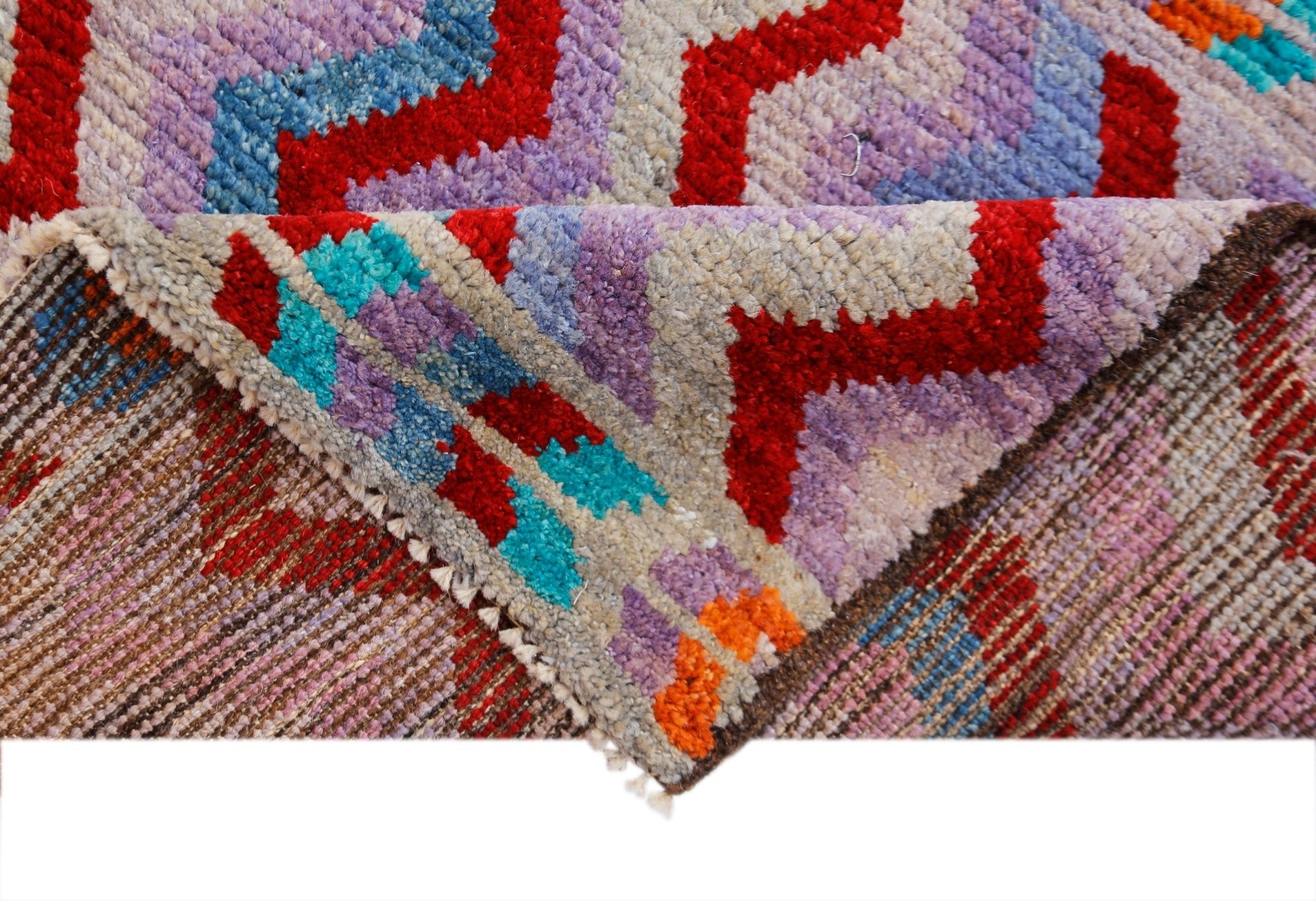 Handmade Tribal Afghan Rug | 165 x 122 cm | 5'5" x 4' - Najaf Rugs & Textile