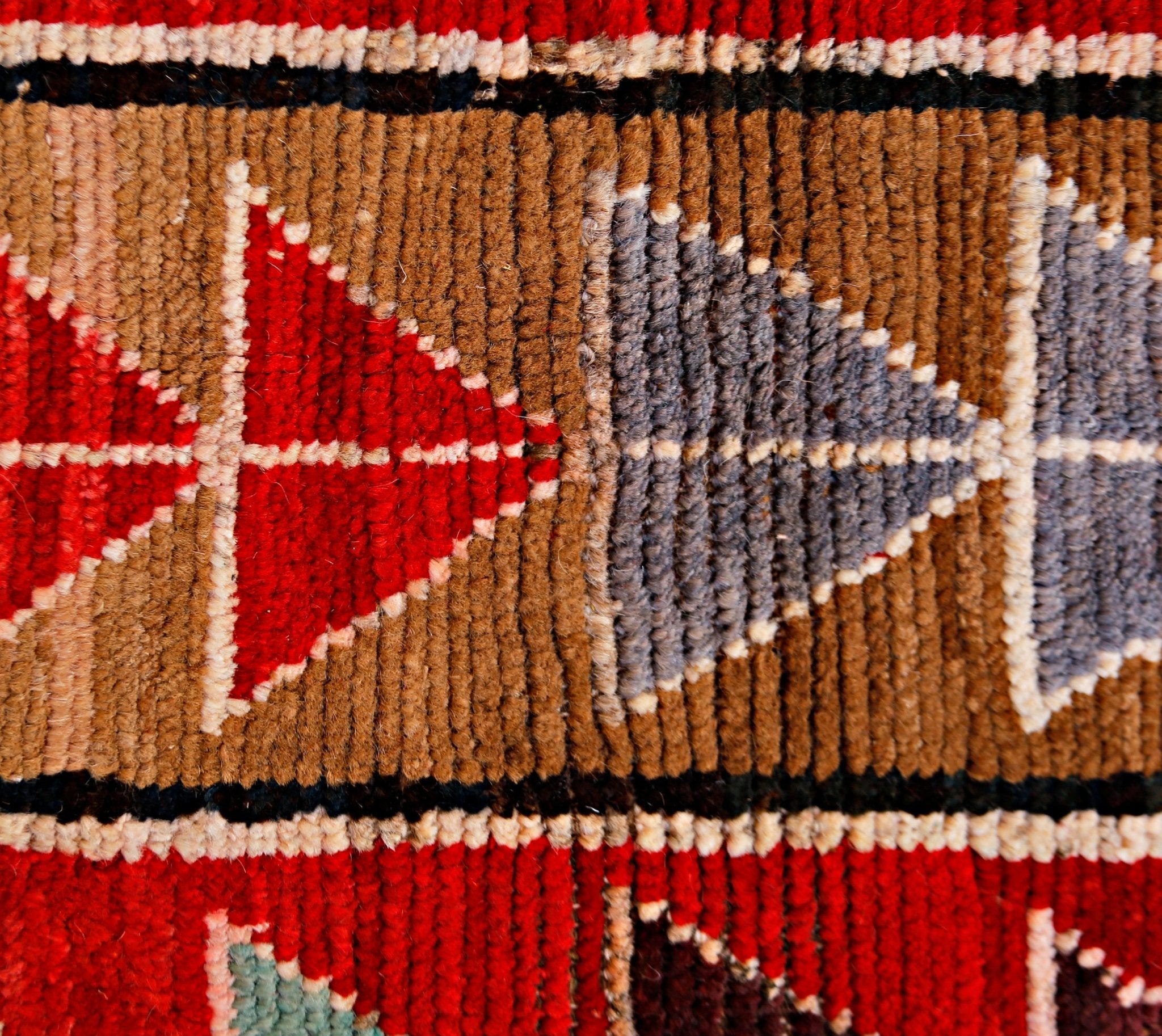 Handmade Tribal Afghan Rug | 169 x 121 cm | 5'7" x 4' - Najaf Rugs & Textile