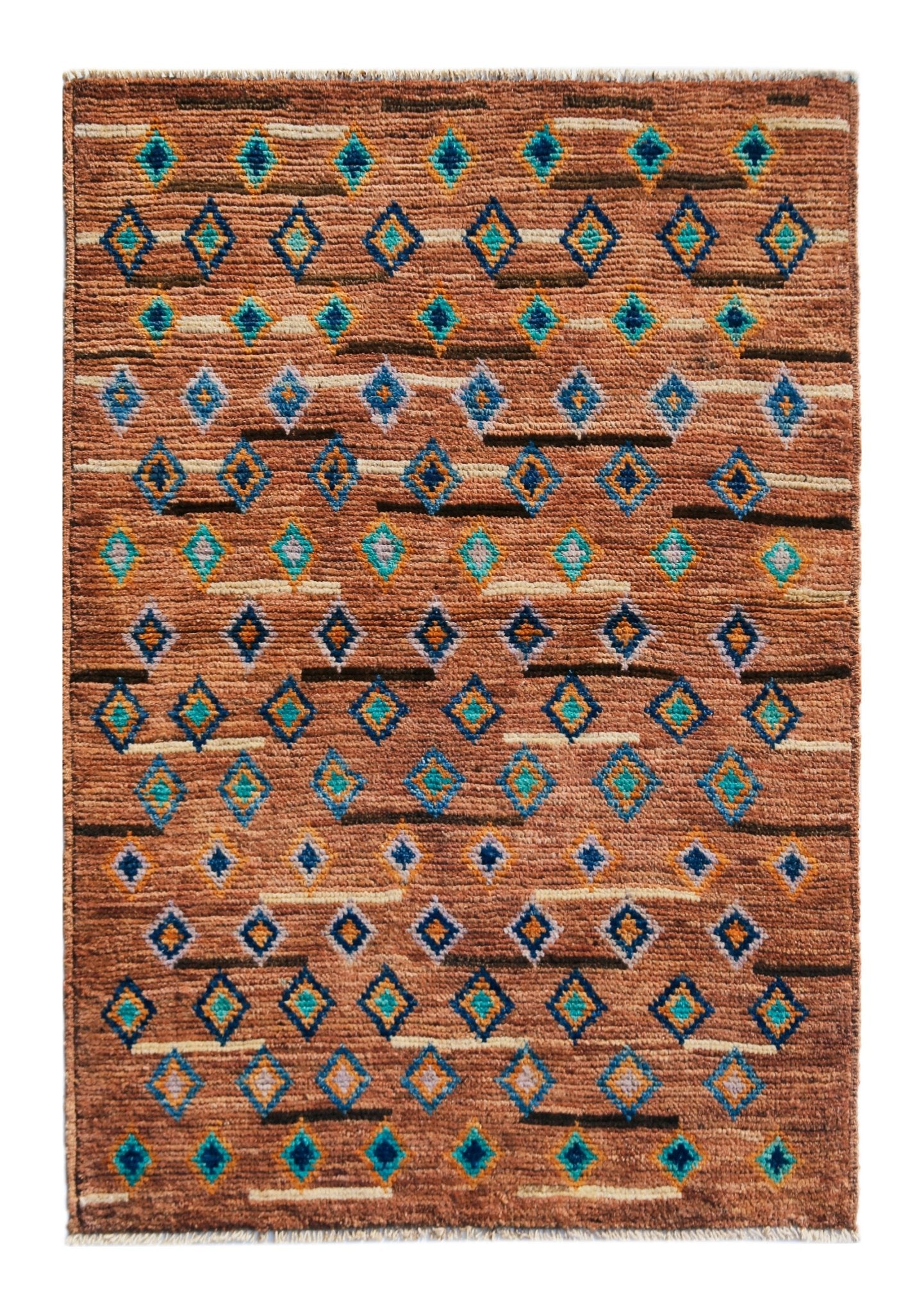 Handmade Tribal Afghan Rug | 179 x 122 cm | 5'11" x 4' - Najaf Rugs & Textile