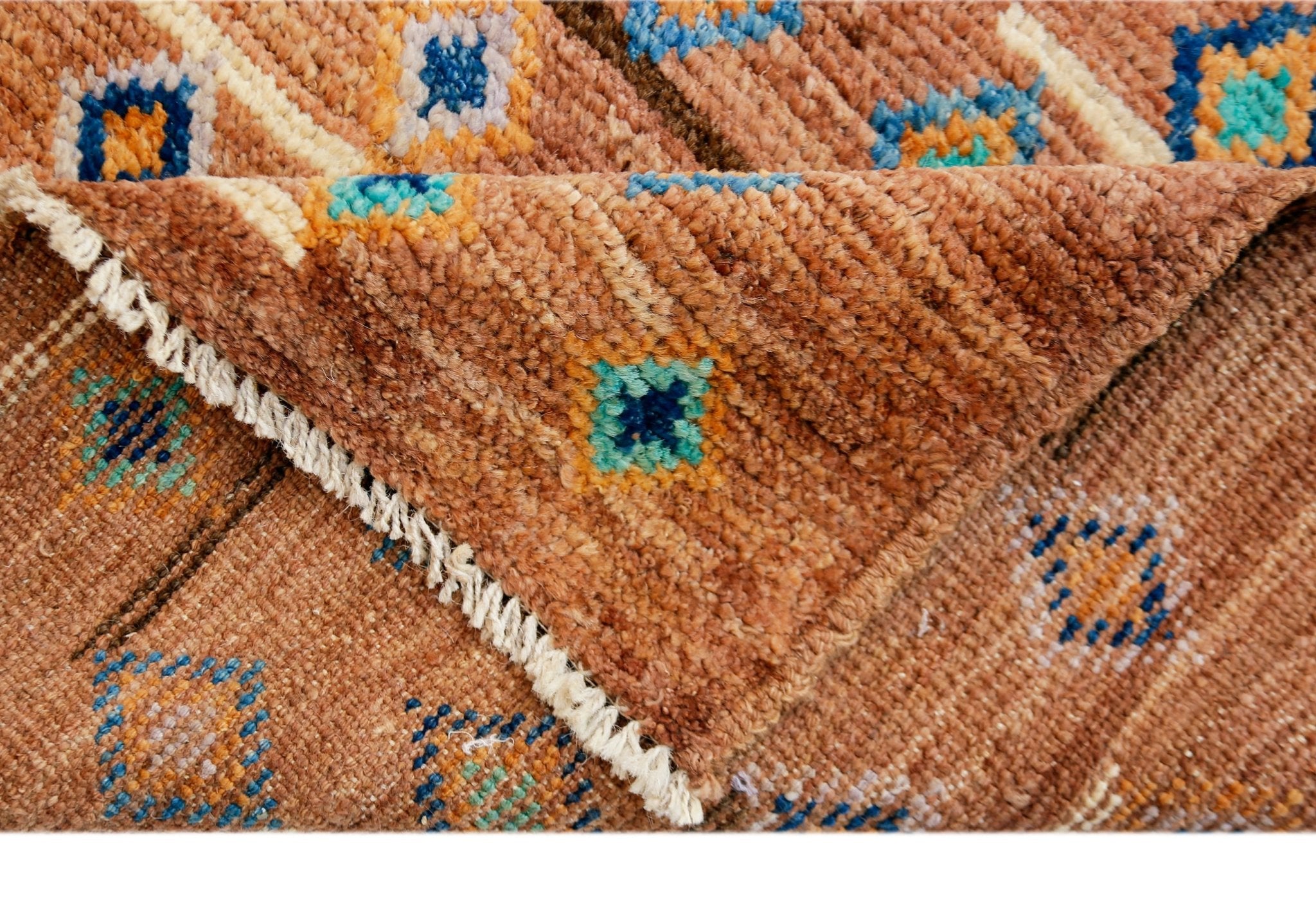 Handmade Tribal Afghan Rug | 179 x 122 cm | 5'11" x 4' - Najaf Rugs & Textile