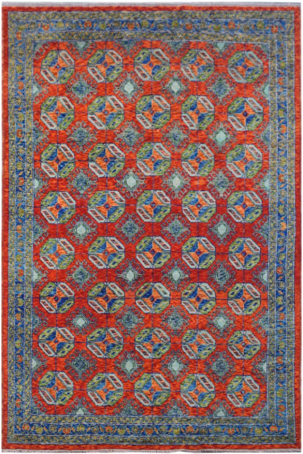 Handmade Tribal Afghan Rug | 303 x 202 cm - Najaf Rugs & Textile