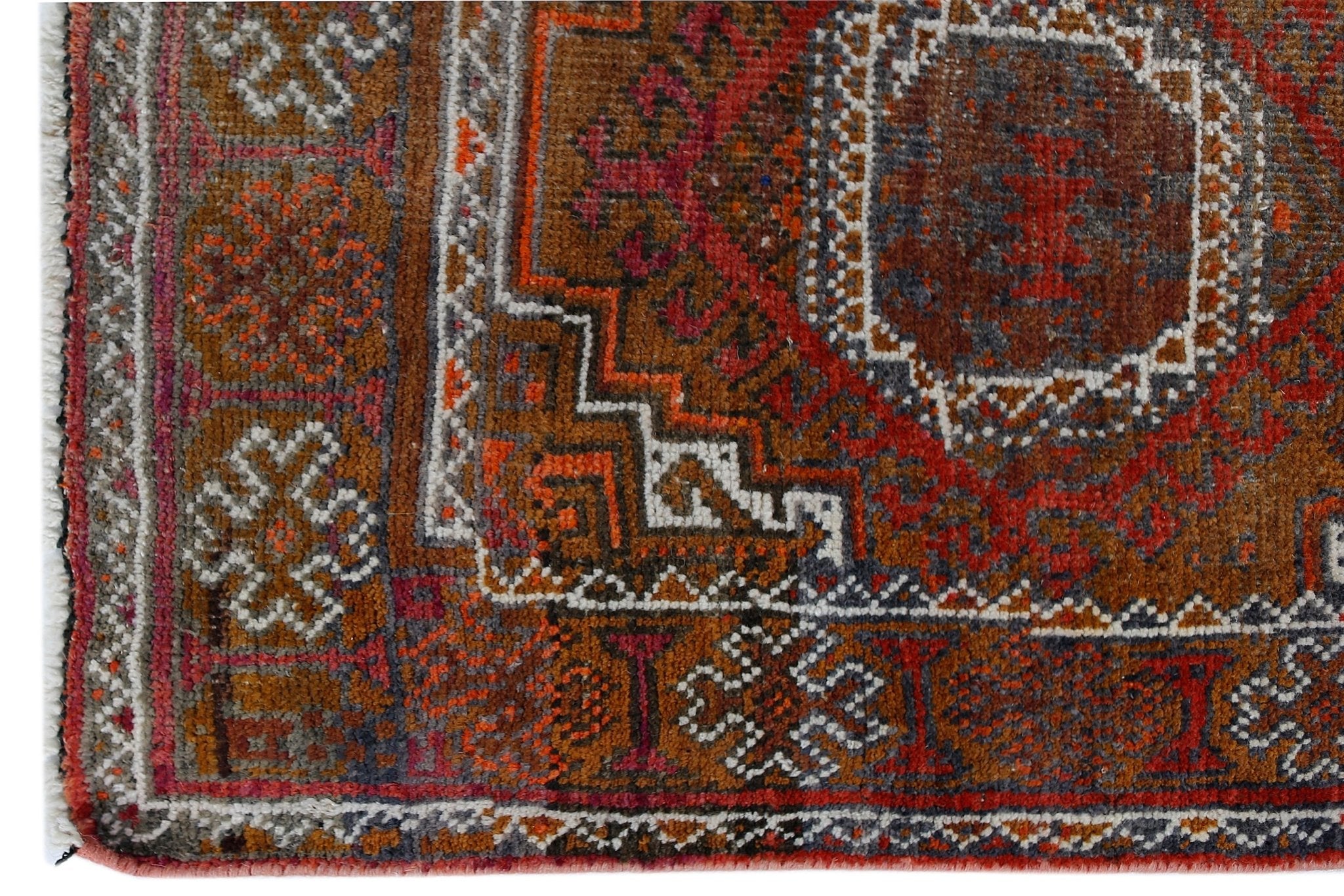 Handmade Tribal Afghan Sarouk Rug | 167 x 90 cm | 5'6" x 2'11" - Najaf Rugs & Textile