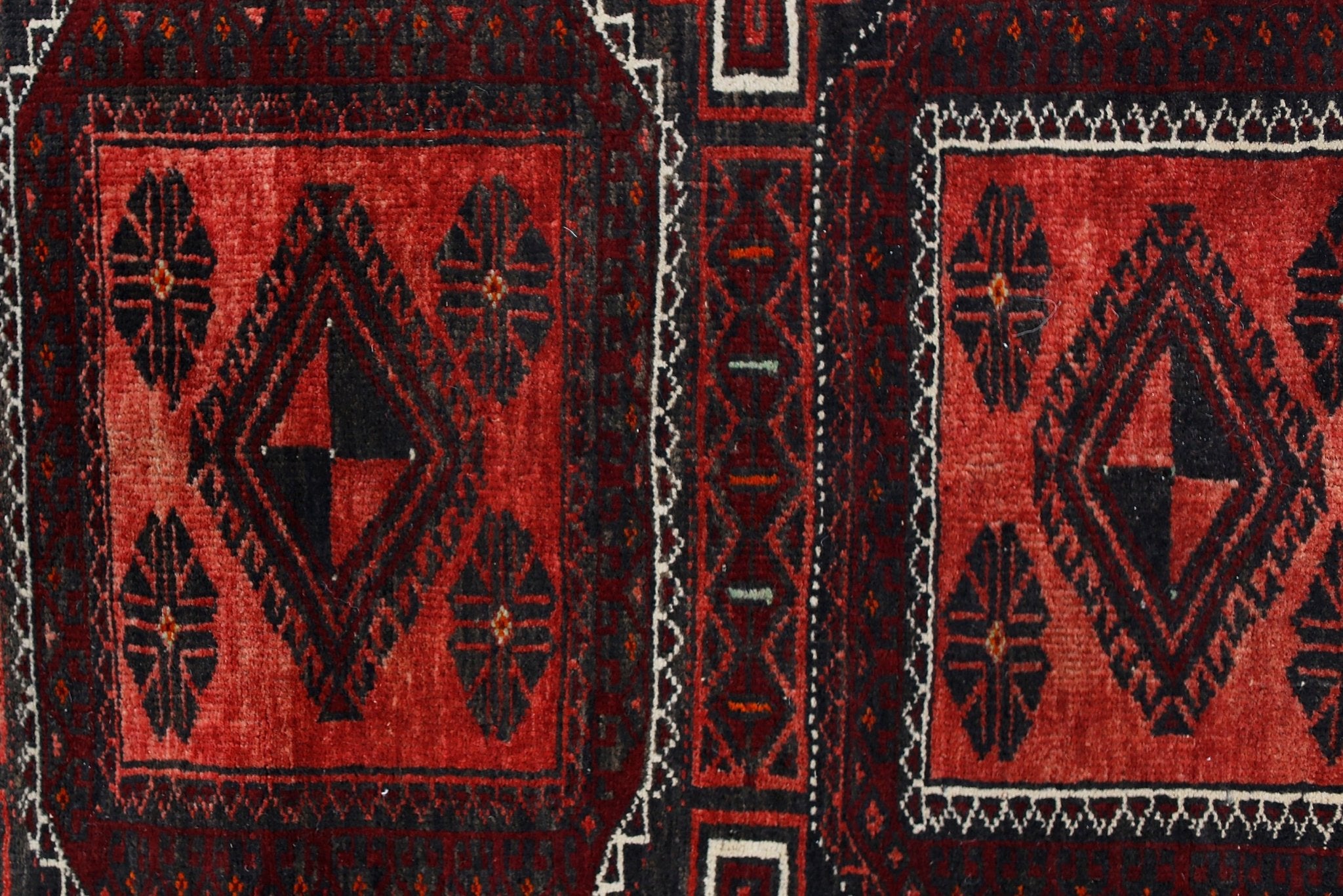 Handmade Tribal Persian Balouch Rug | 196 x 114 cm | 6'5" x 3'9" - Najaf Rugs & Textile