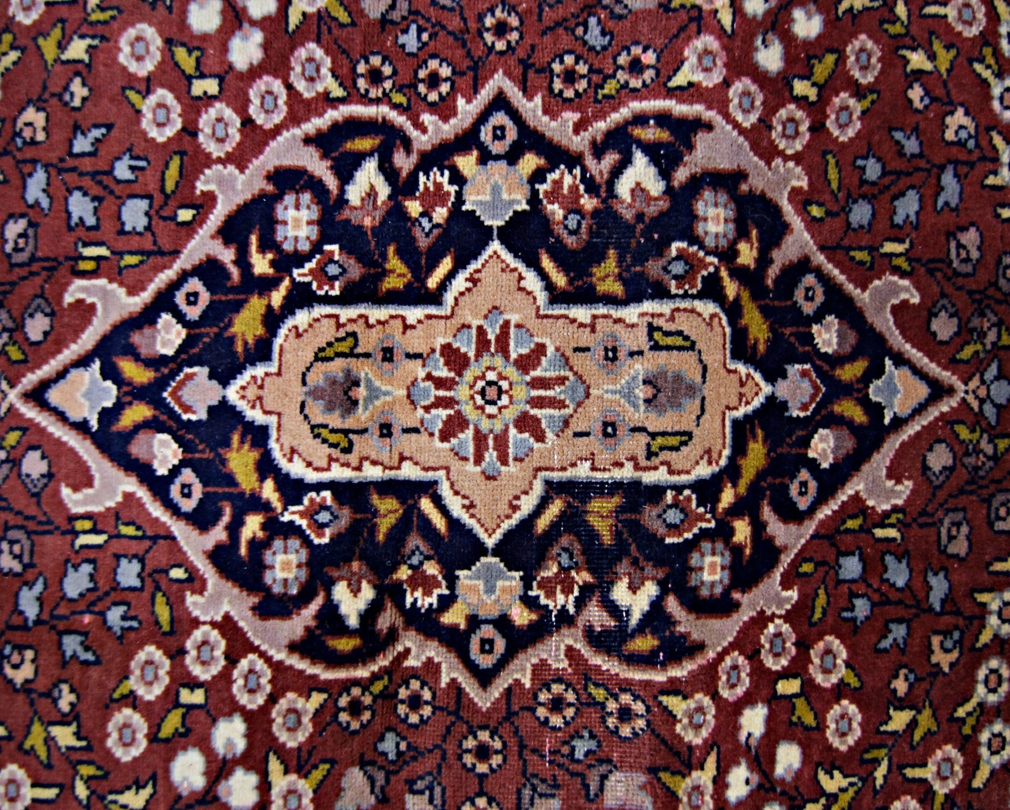 Handmade Vintage Pakistani Hallway Runner | 191 x 63 cm | 6'3" x 2'1" - Najaf Rugs & Textile