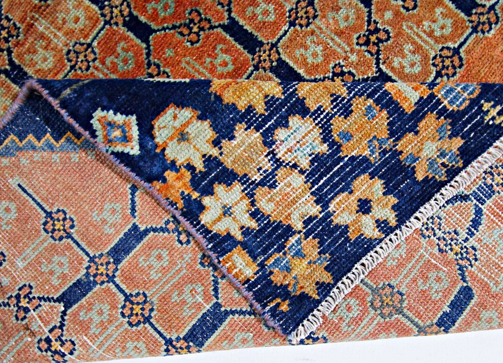 Handmade Vintage Persian Afshar Rug | 147 x 80 cm | 4'10" x 2'8" - Najaf Rugs & Textile