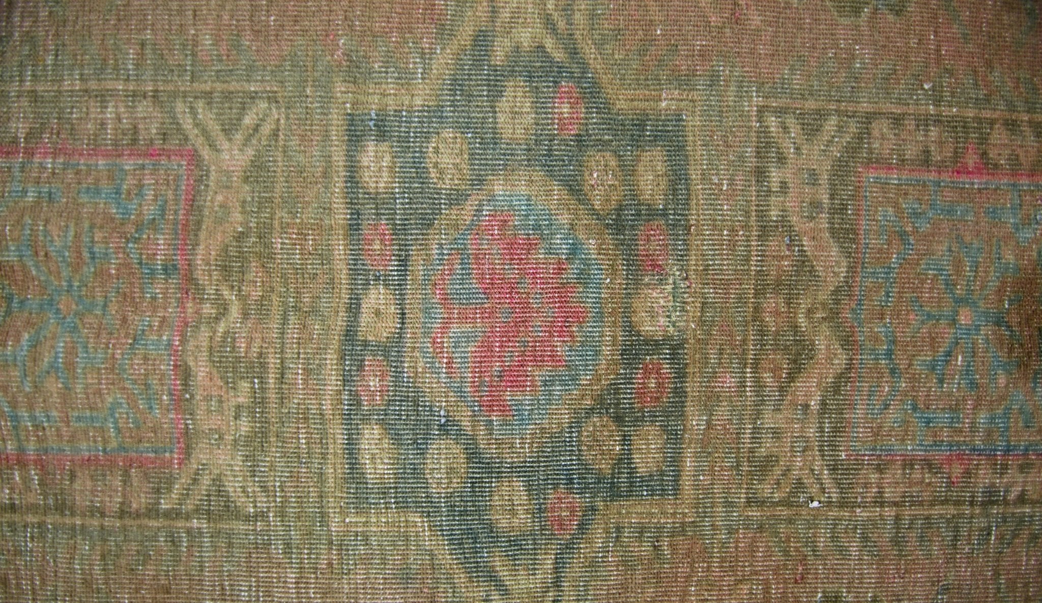 Handmade Vintage Persian Ardebil Rug | 278 x 117 cm | 9'2" x 3'10" - Najaf Rugs & Textile