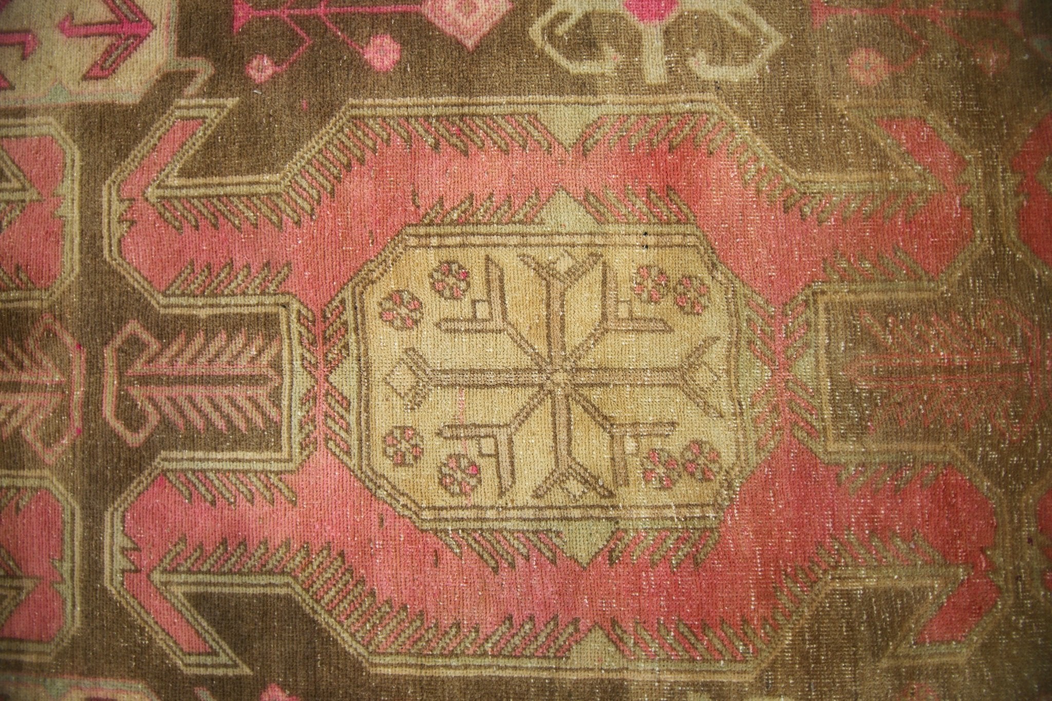 Handmade Vintage Persian Ardebil Rug | 302 x 129 cm | 9'11" x 4'3" - Najaf Rugs & Textile