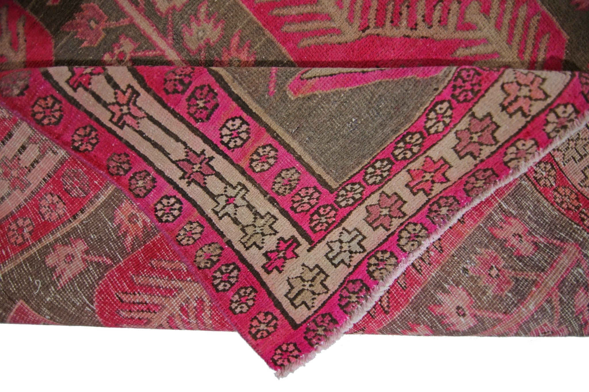 Handmade Vintage Persian Ardebil Rug | 318 x 145 cm | 10'5" x 4'9" - Najaf Rugs & Textile