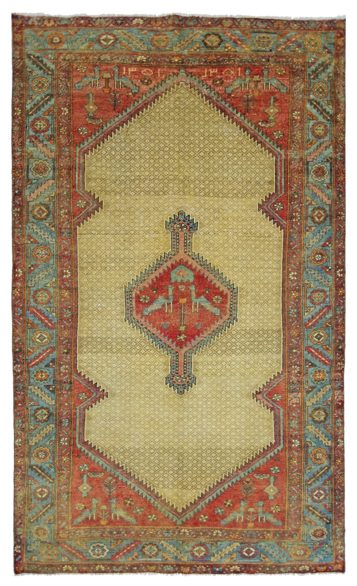 vintage rug, 213