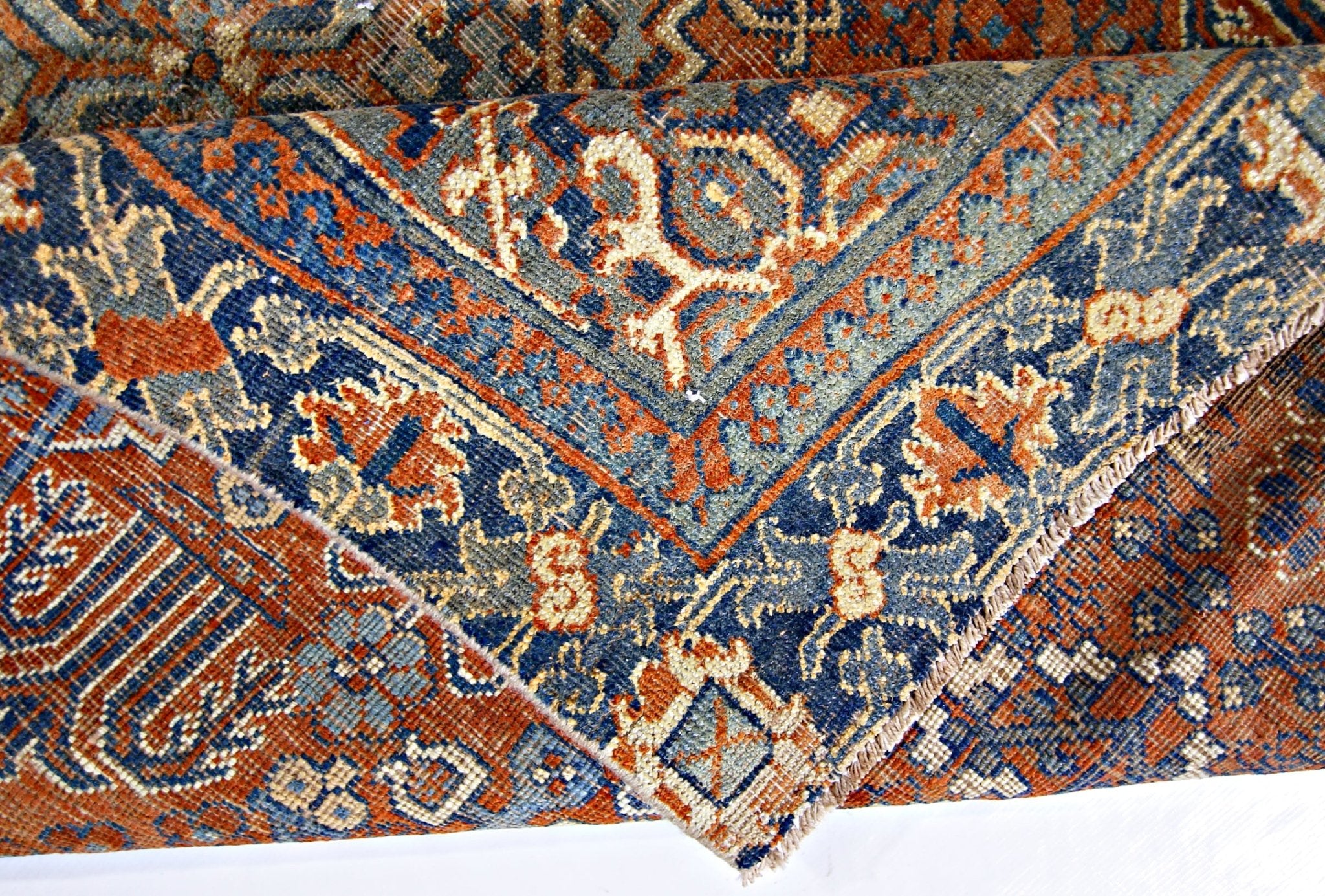 Handmade Vintage Persian Ghashghai Rug | 182 x 122 cm | 6' x 4' - Najaf Rugs & Textile