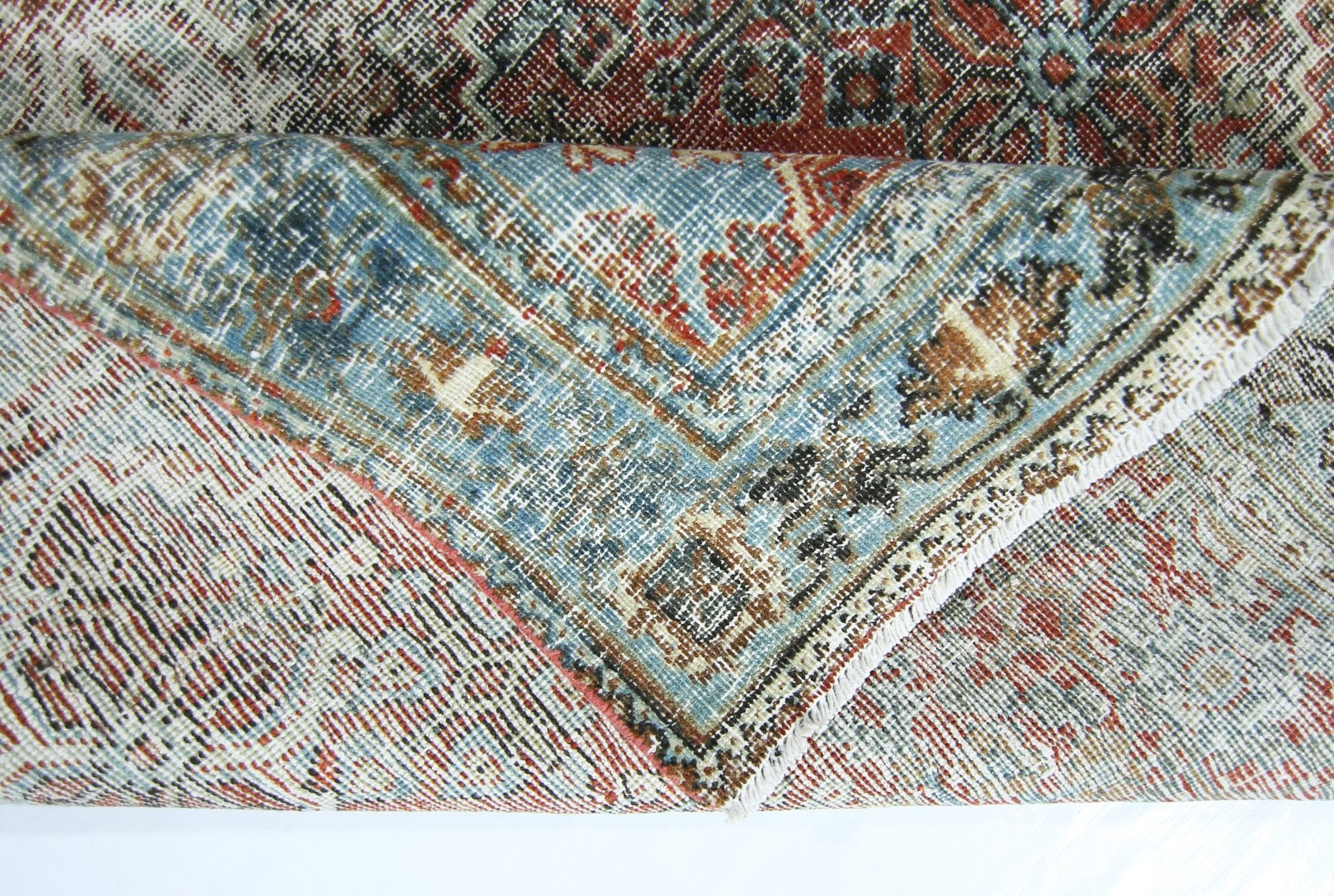 Handmade Vintage Persian Ghashghai Rug | 194 x 127 cm | 6'4" x 4'2" - Najaf Rugs & Textile