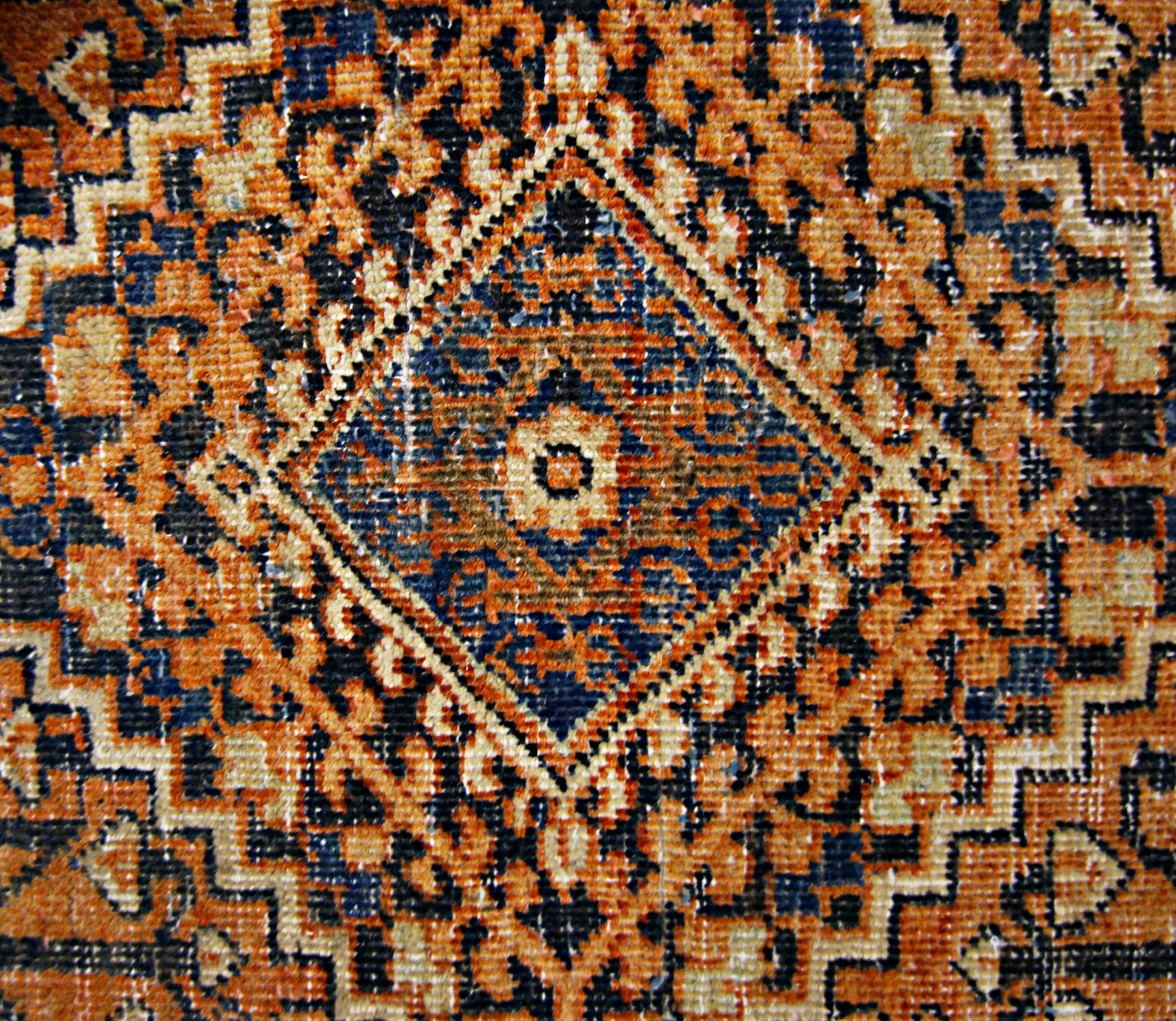 Handmade Vintage Persian Ghashghai Rug | 199 x 128 cm | 6'6" x 4'3" - Najaf Rugs & Textile