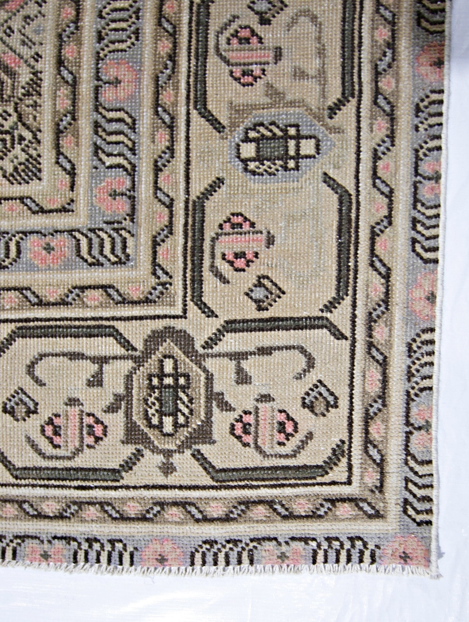 Handmade Vintage Persian Ghashghai Rug | 292 x 188 cm | 9'7" x 6'2" - Najaf Rugs & Textile