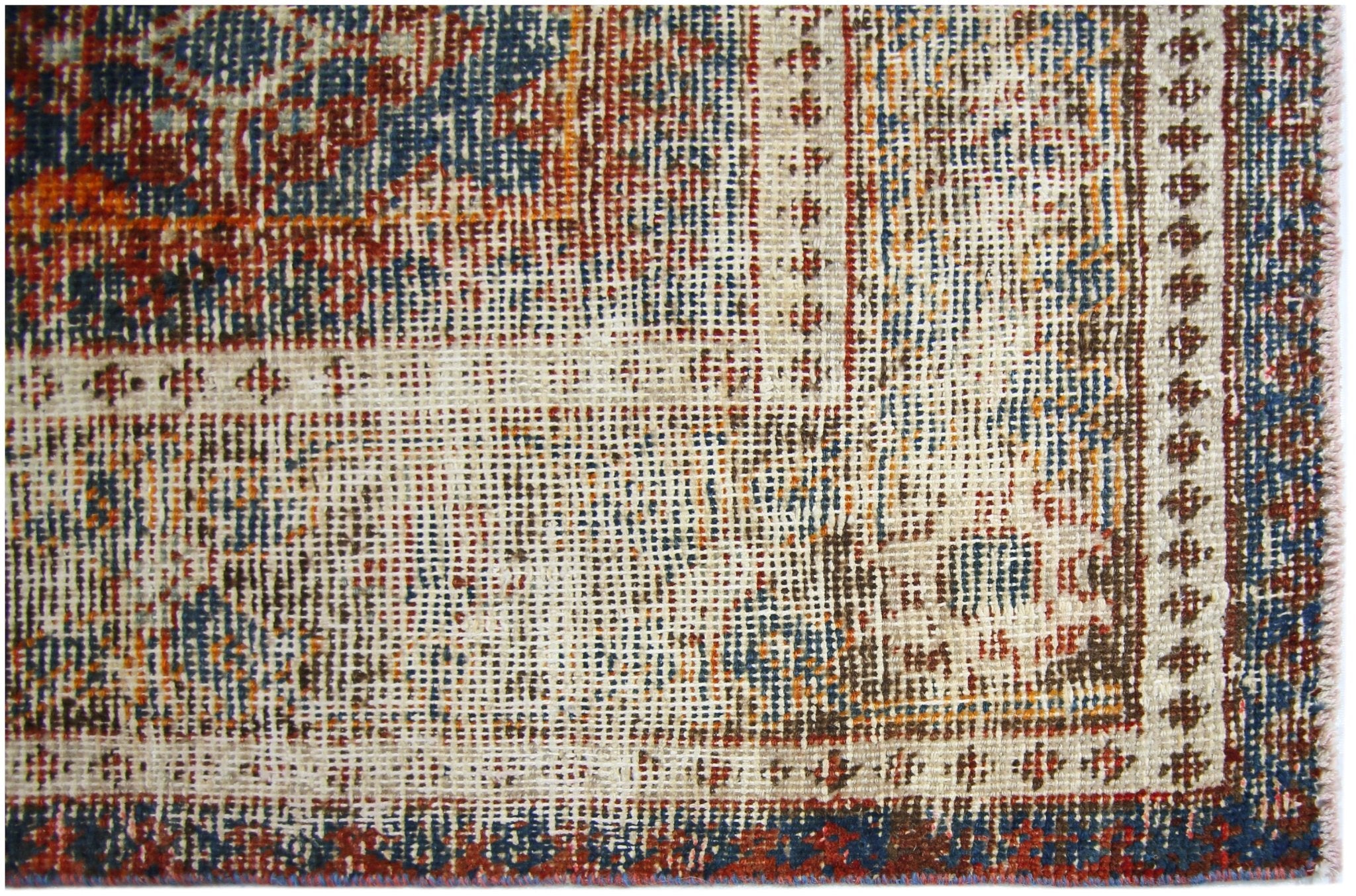 Handmade Vintage Persian Ghashghai Rug | 310 x 218 cm | 10'2" x 7'2" - Najaf Rugs & Textile