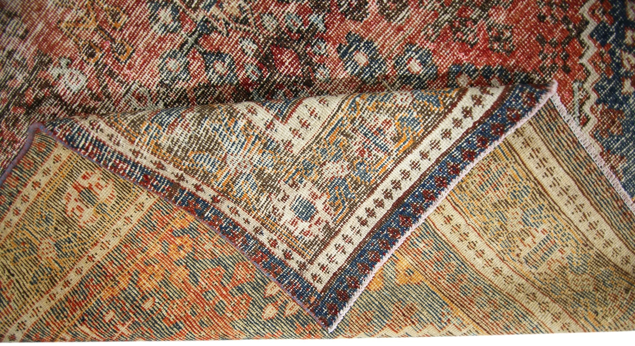 Handmade Vintage Persian Ghashghai Rug | 310 x 218 cm | 10'2" x 7'2" - Najaf Rugs & Textile