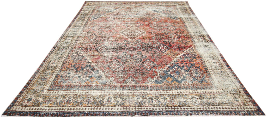 Handmade Vintage Persian Ghashghai Rug | 310 x 218 cm | 10'2" x 7'2" - Najaf Rugs & Textile