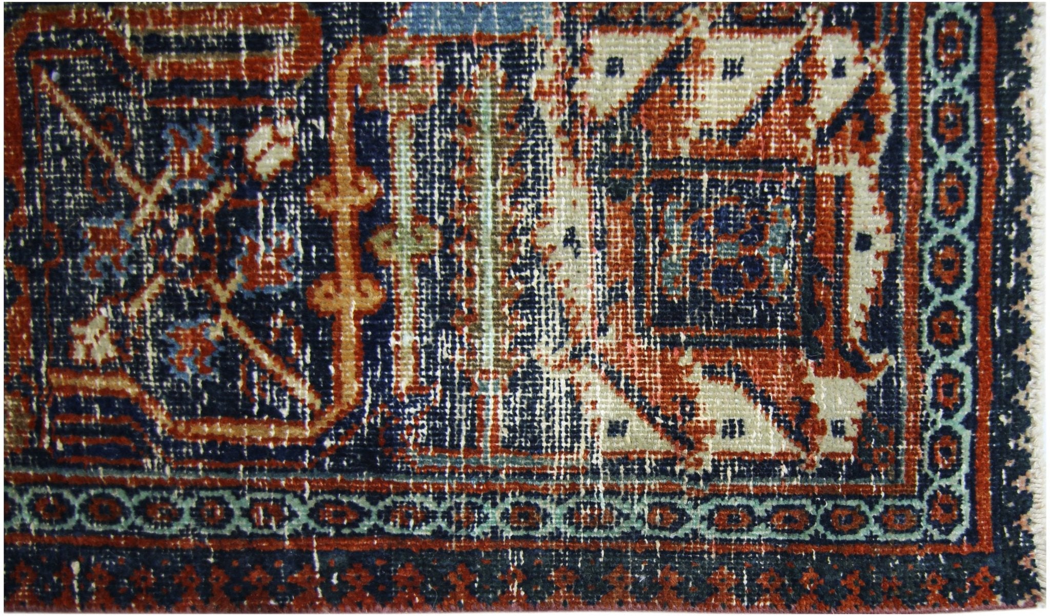 Handmade Vintage Persian Ghashghai Rug | 318 x 219 cm | 10'5" x 7'2" - Najaf Rugs & Textile