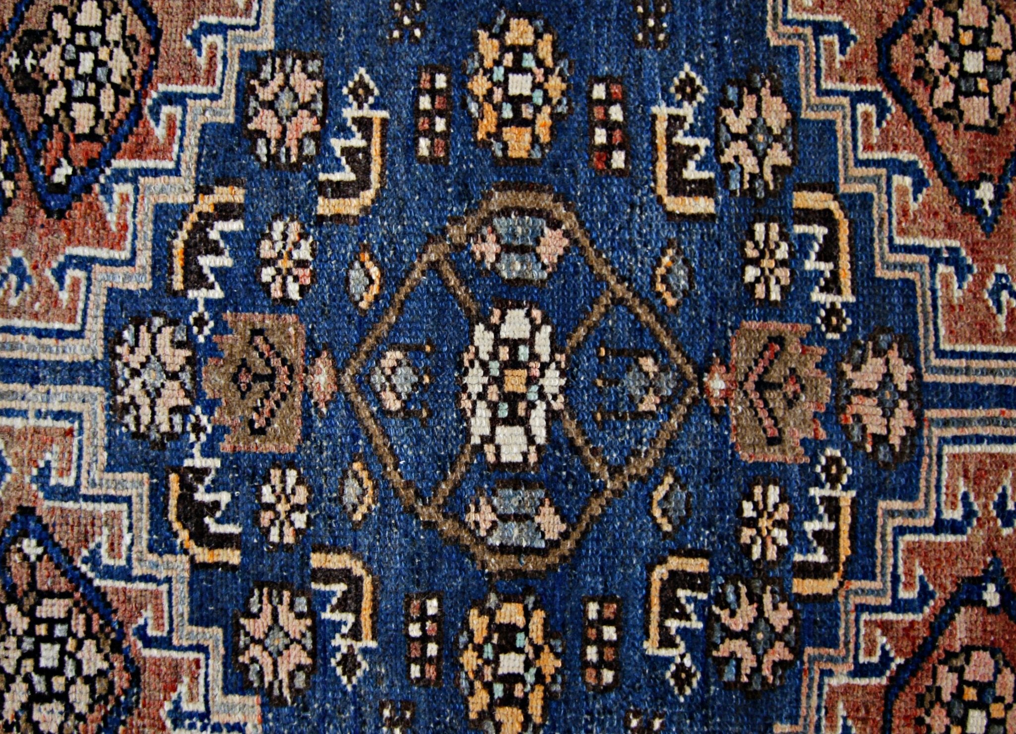 Handmade Vintage Persian Hallway Runner | 181 x 92 cm | 5'11" x 3' - Najaf Rugs & Textile