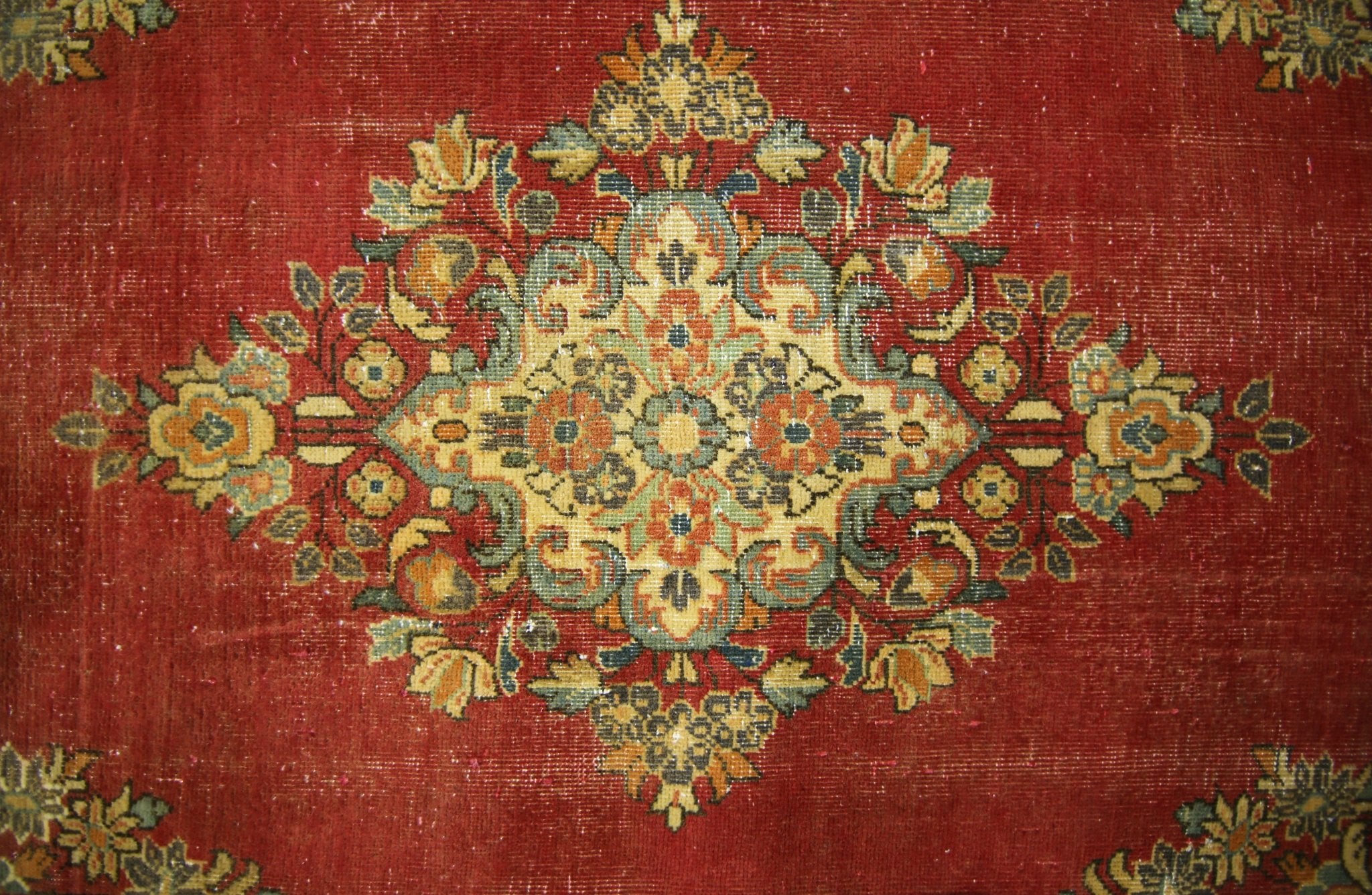 Handmade Vintage Persian Hallway Runner | 189 x 79 cm | 6'2" x 2'7" - Najaf Rugs & Textile