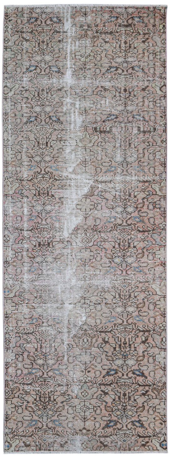 Handmade Vintage Persian Hallway Runner | 222 x 89 cm | 7'11" x 2'11" - Najaf Rugs & Textile