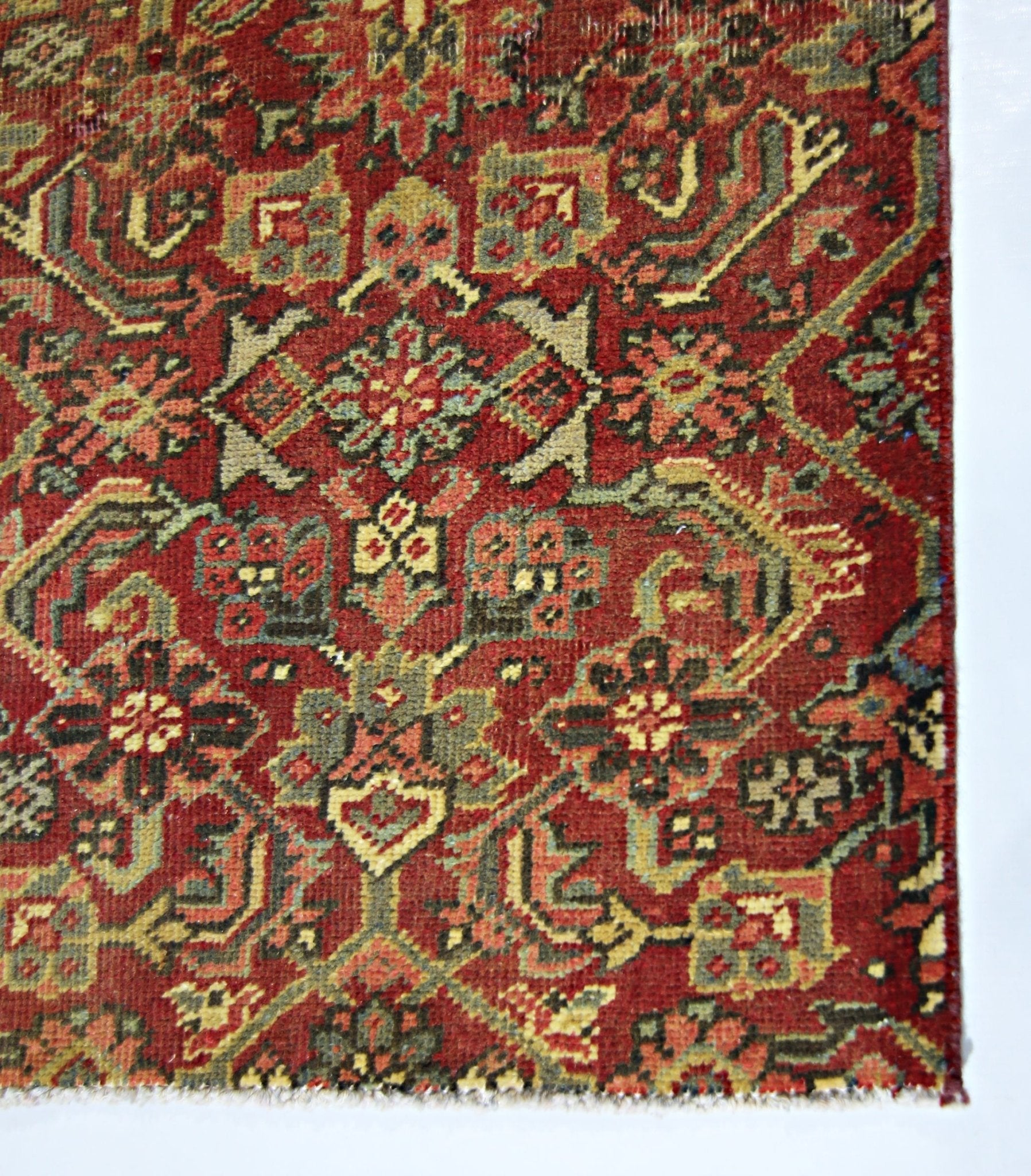 Handmade Vintage Persian Hallway Runner | 262 x 57 cm | 8'7" x 1'10" - Najaf Rugs & Textile