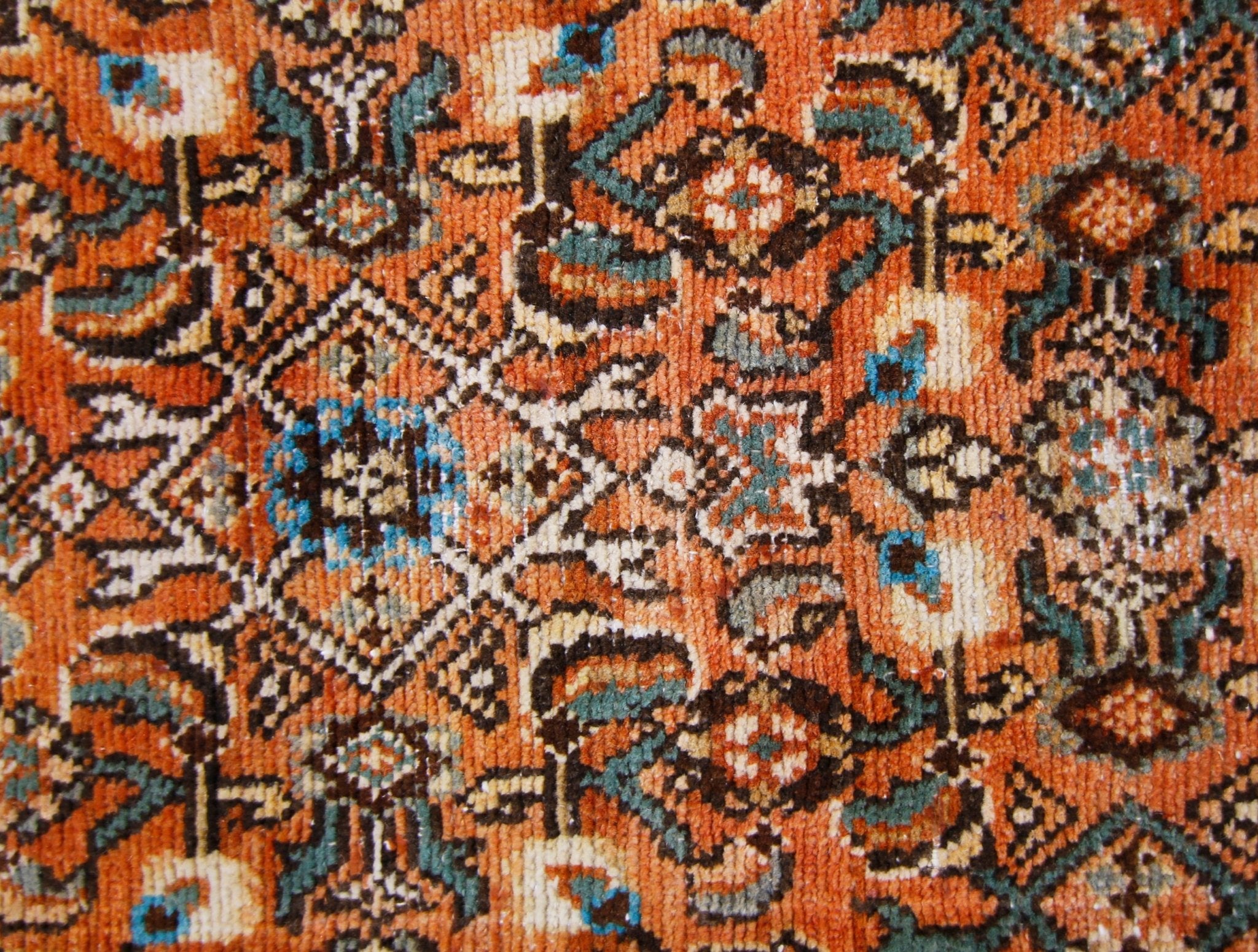 Handmade Vintage Persian Hallway Runner | 271 x 94 cm | 8'11" x 3'1" - Najaf Rugs & Textile