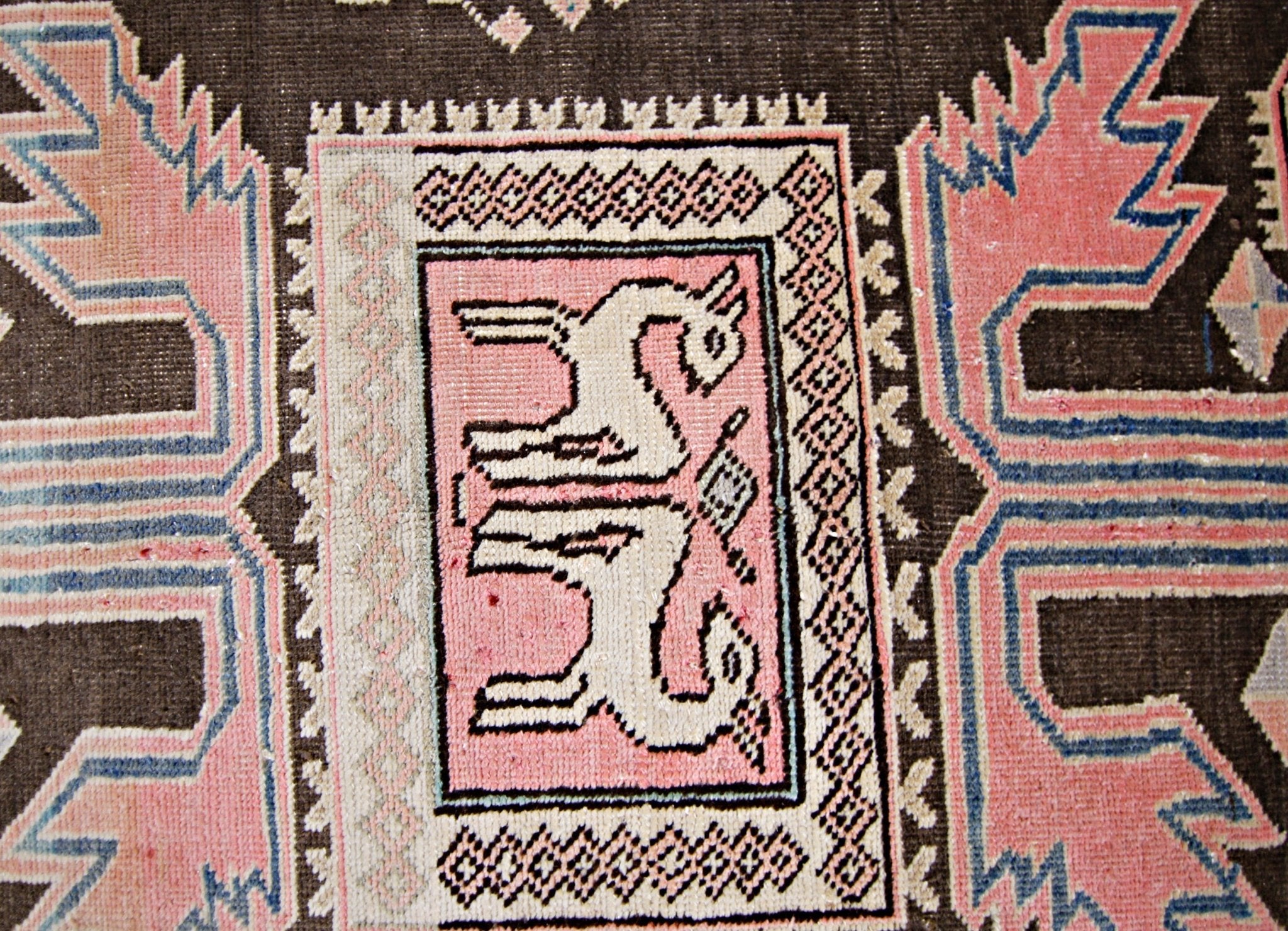 Handmade Vintage Persian Hallway Runner | 285 x 116 cm | 9'4" x 3'10" - Najaf Rugs & Textile