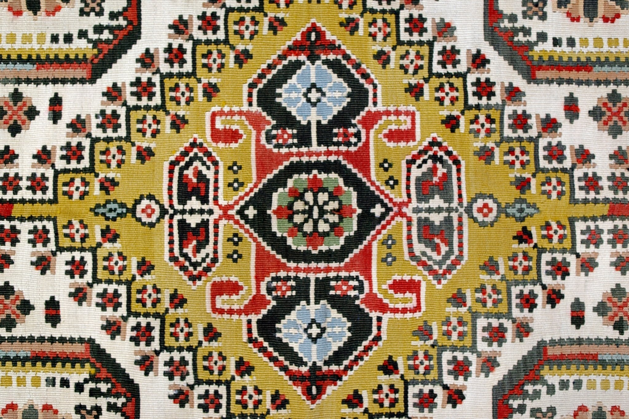 Handmade Vintage Persian Hallway Runner | 292 x 133 cm | 9'7" x 4'4" - Najaf Rugs & Textile