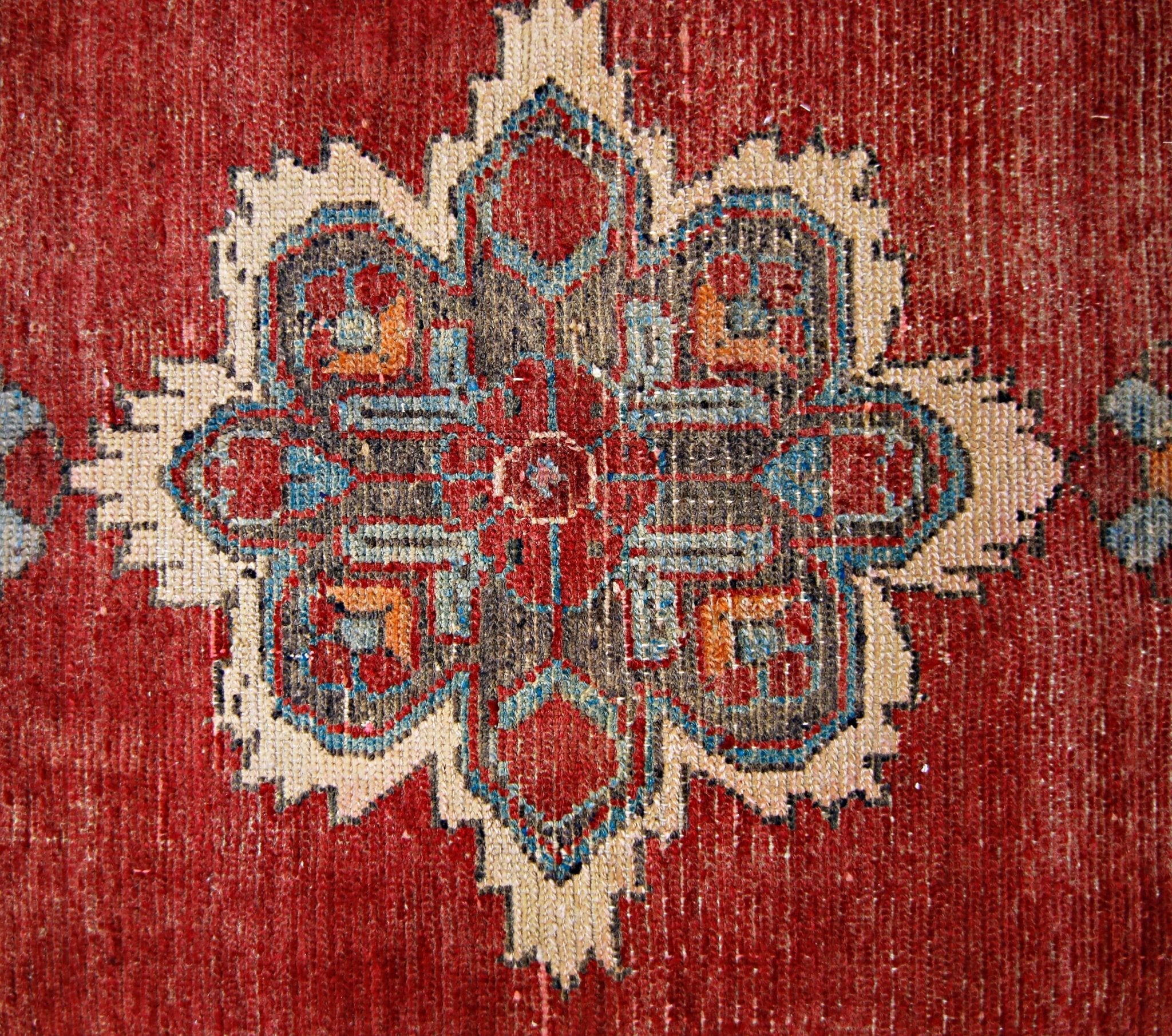 Handmade Vintage Persian Hallway Runner | 293 x 103 cm | 9'7" x 3'4" - Najaf Rugs & Textile