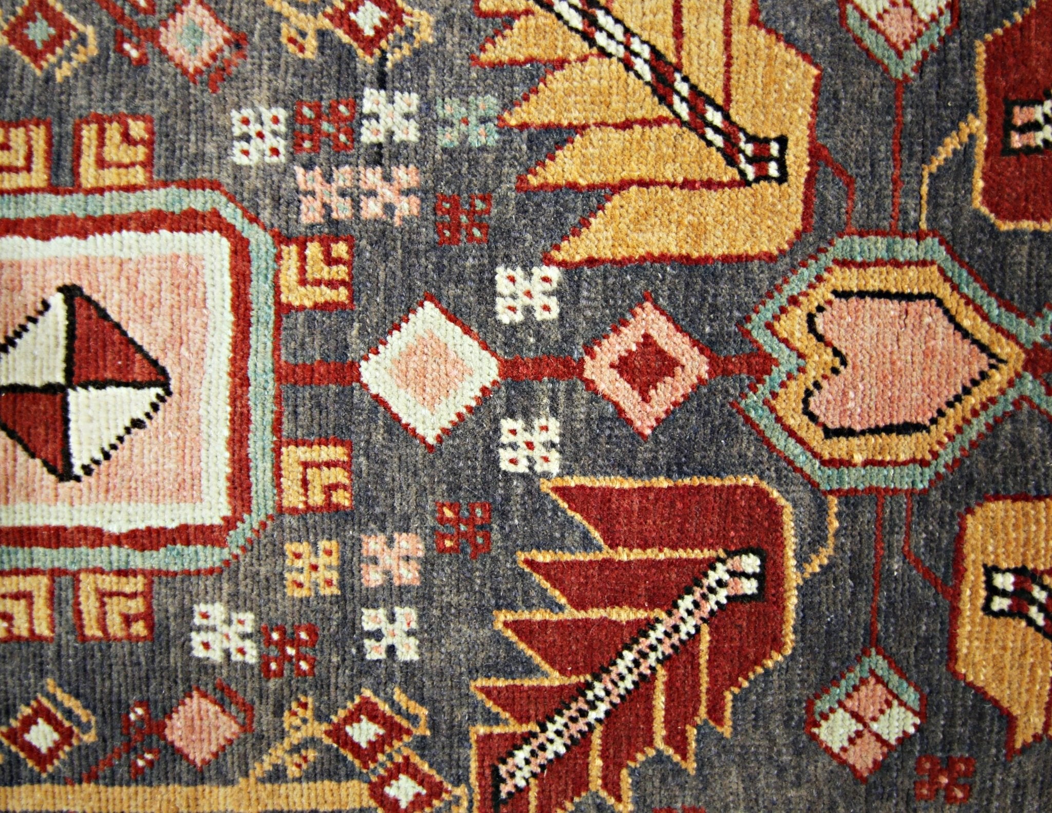 Handmade Vintage Persian Hallway Runner | 296 x 63 cm | 9'8" x 2'1" - Najaf Rugs & Textile