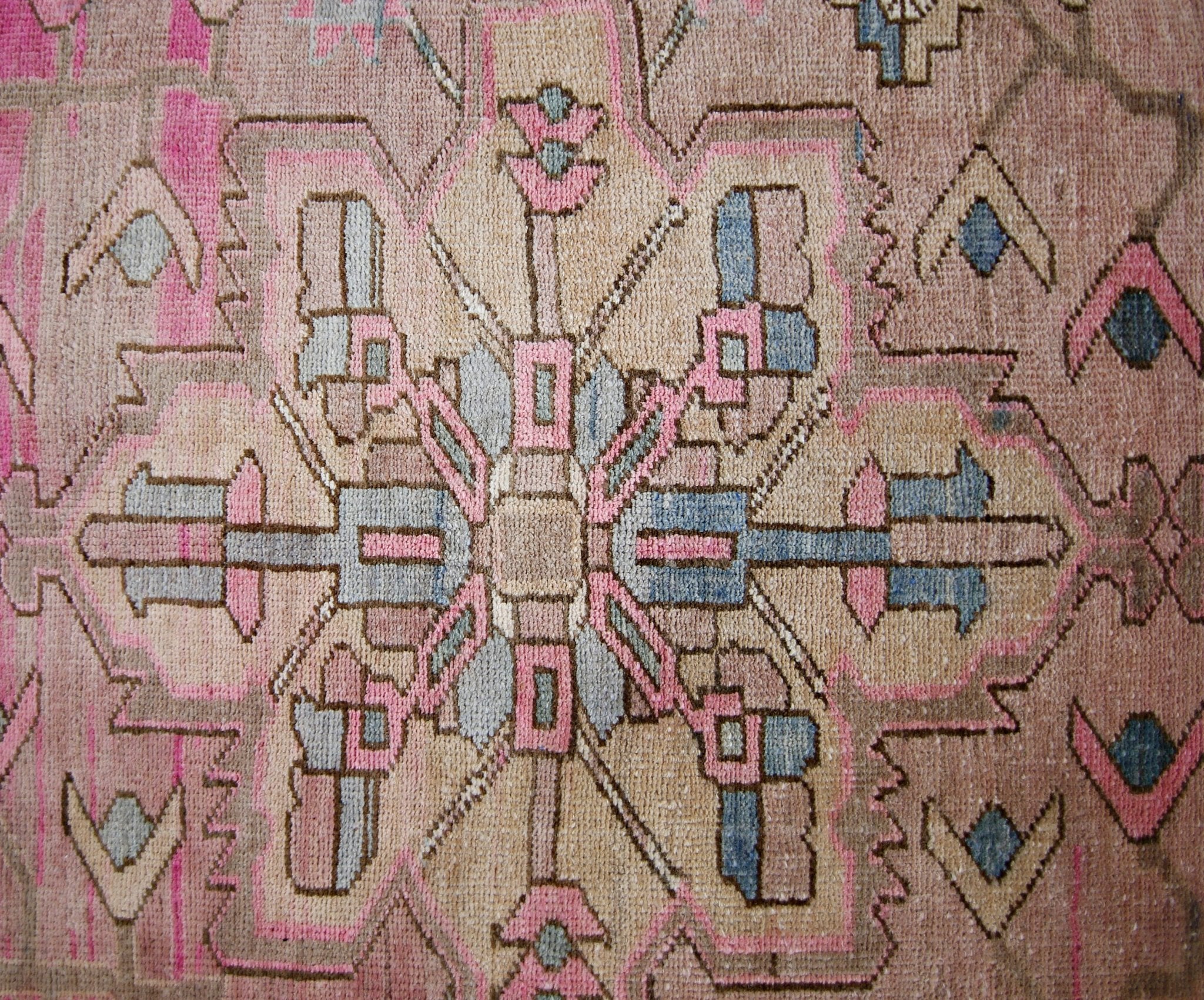 Handmade Vintage Persian Hallway Runner | 307 x 110 cm | 10'1" x 3'7" - Najaf Rugs & Textile