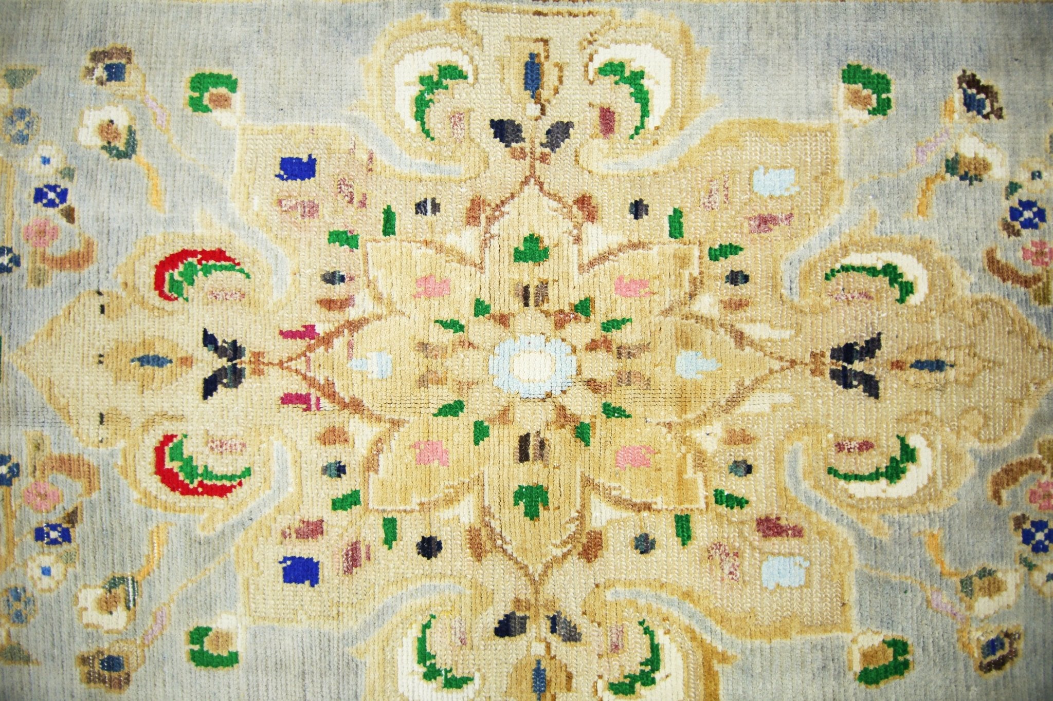 Handmade Vintage Persian Hallway Runner | 324 x 75 cm | 10'7" x 2'5" - Najaf Rugs & Textile