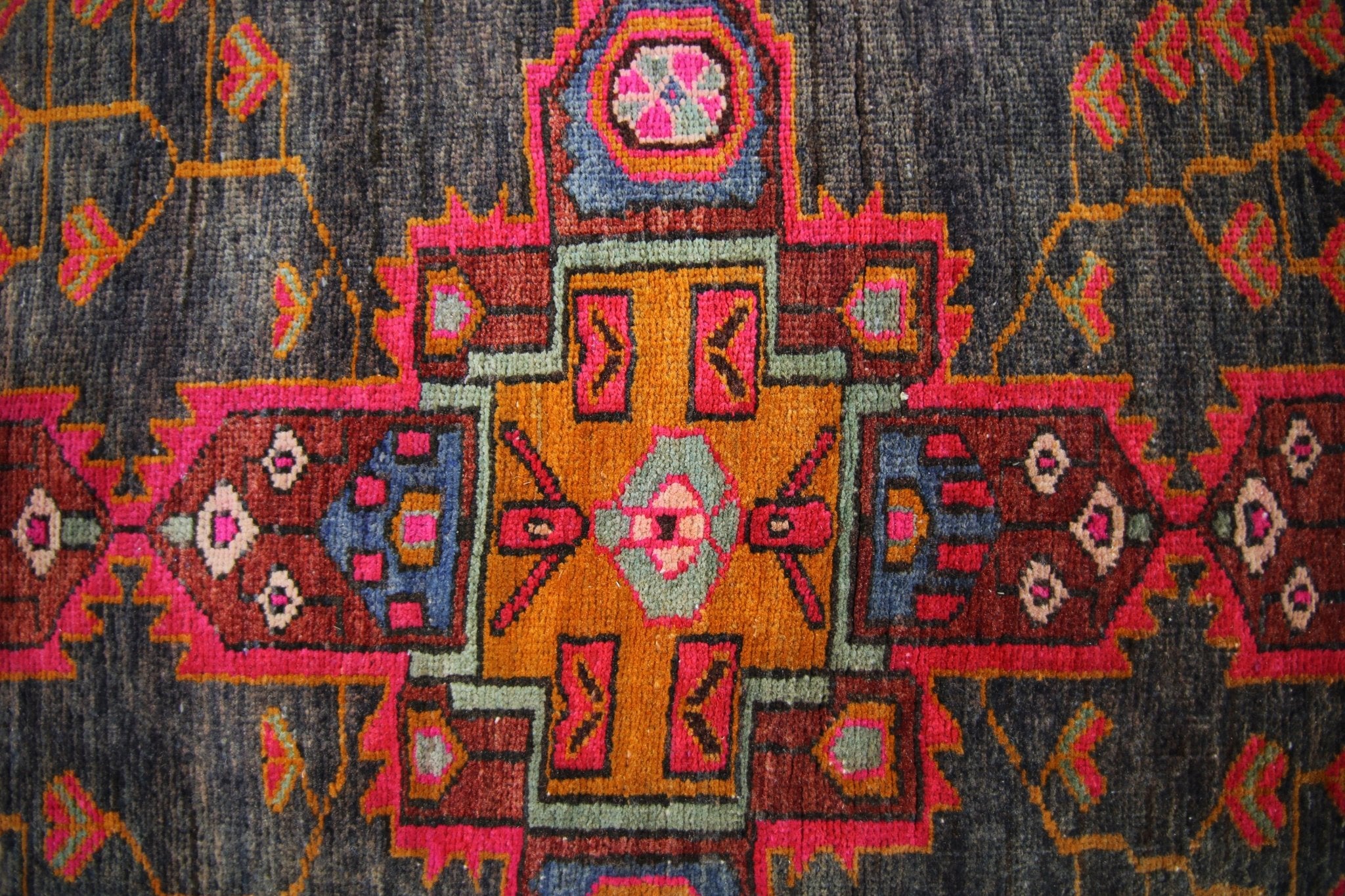 Handmade Vintage Persian Hallway Runner | 325 x 114 cm | 10'8" x 3'9" - Najaf Rugs & Textile